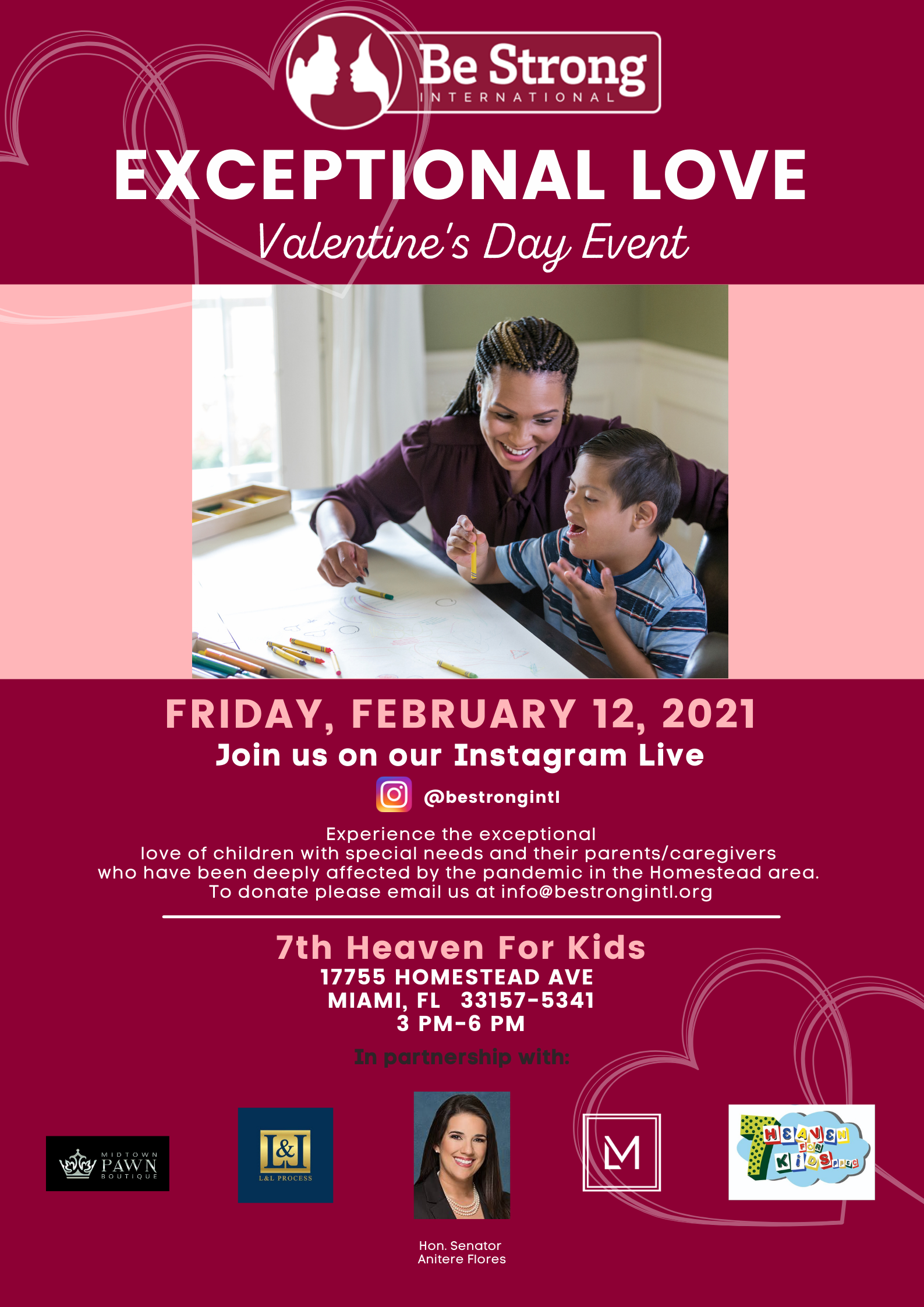 Special Needs Kids Get Exceptional Love from Be Strong Int’l for Valentine’s Day