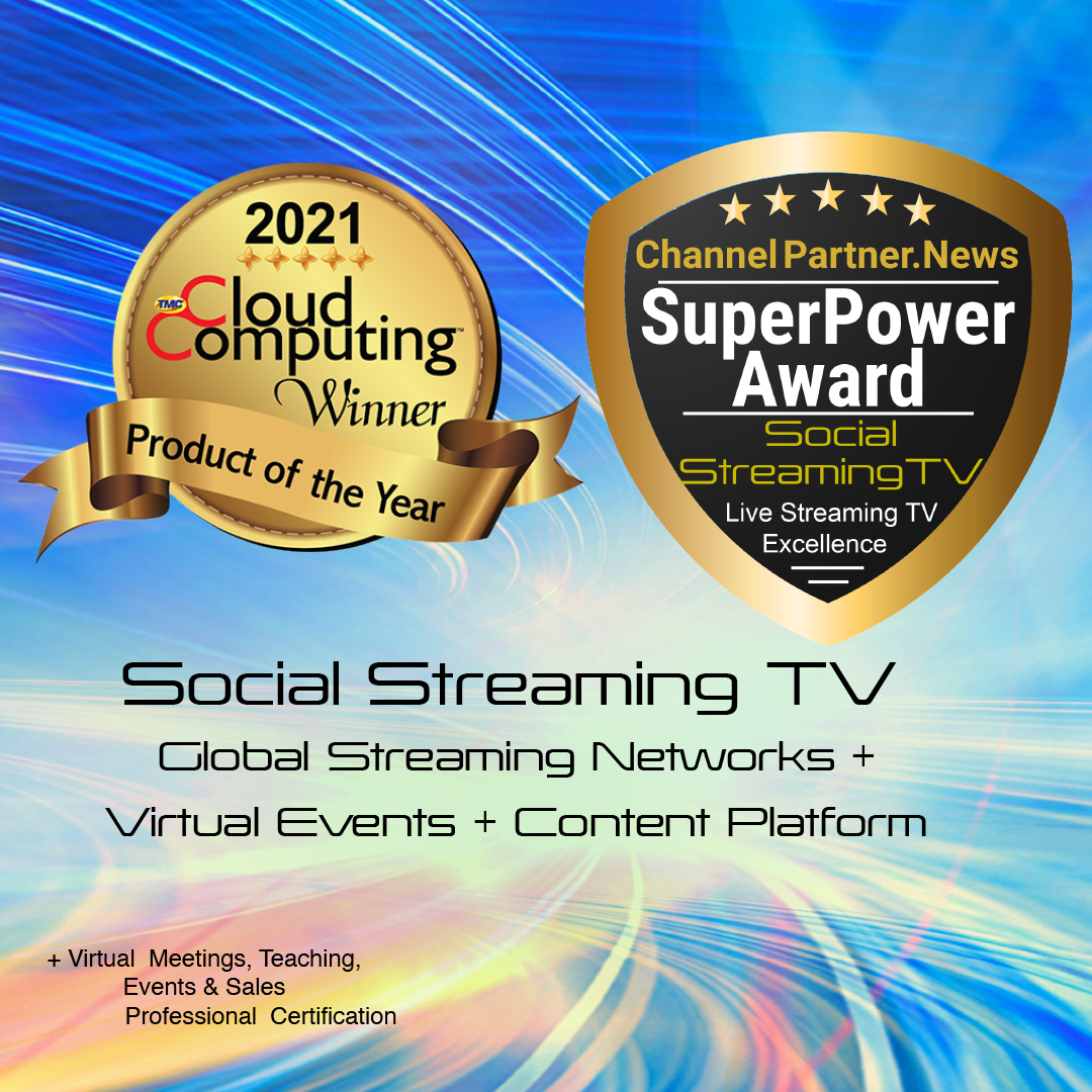 Cloud Computing Magazine Names SocialStreamingTV 2021 Product of the Year Award Winner