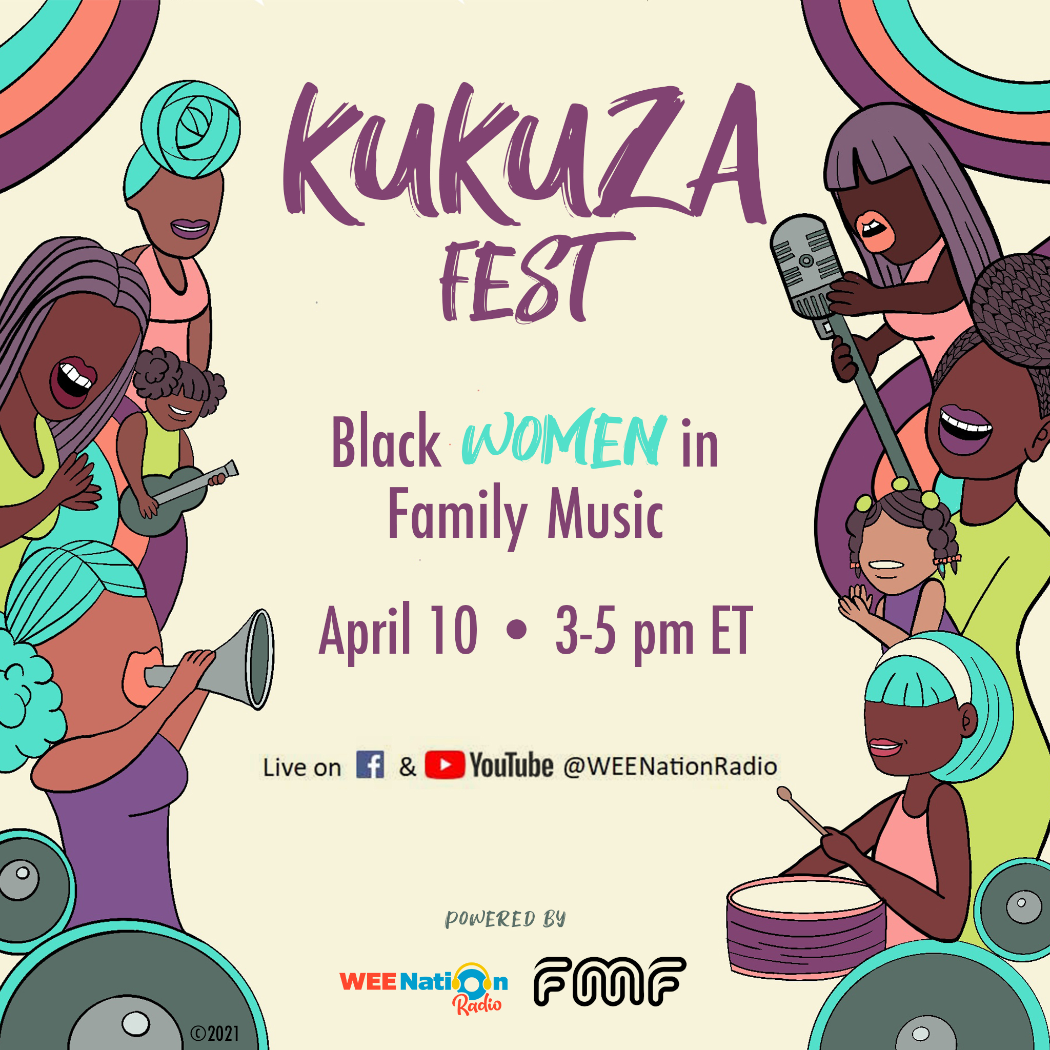 Kukuza Fest: A Salute to Women to Feature Black Women in Family Music on April 10