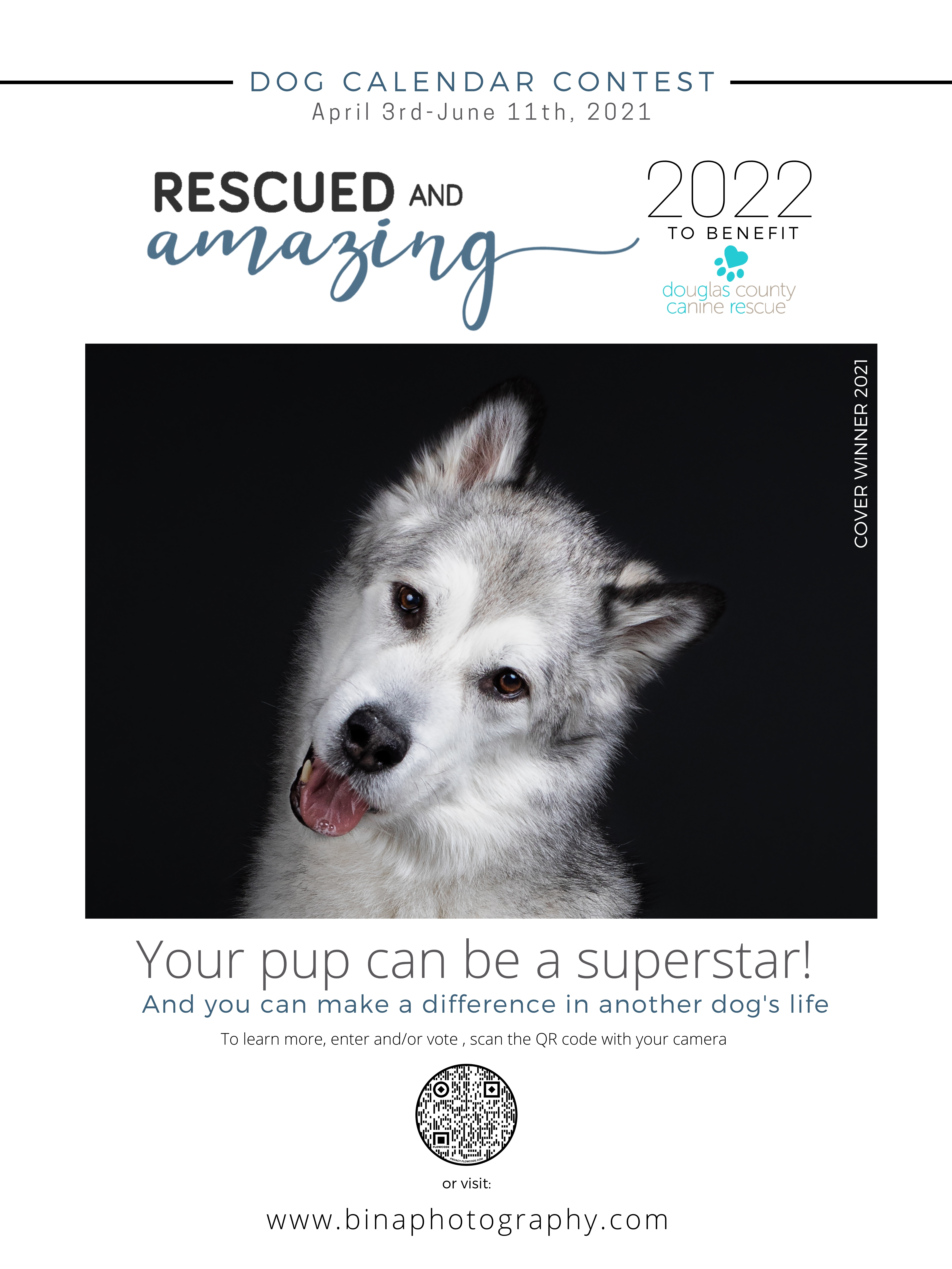 Dog Calendar Contest to Benefit Douglas County Canine Resuce