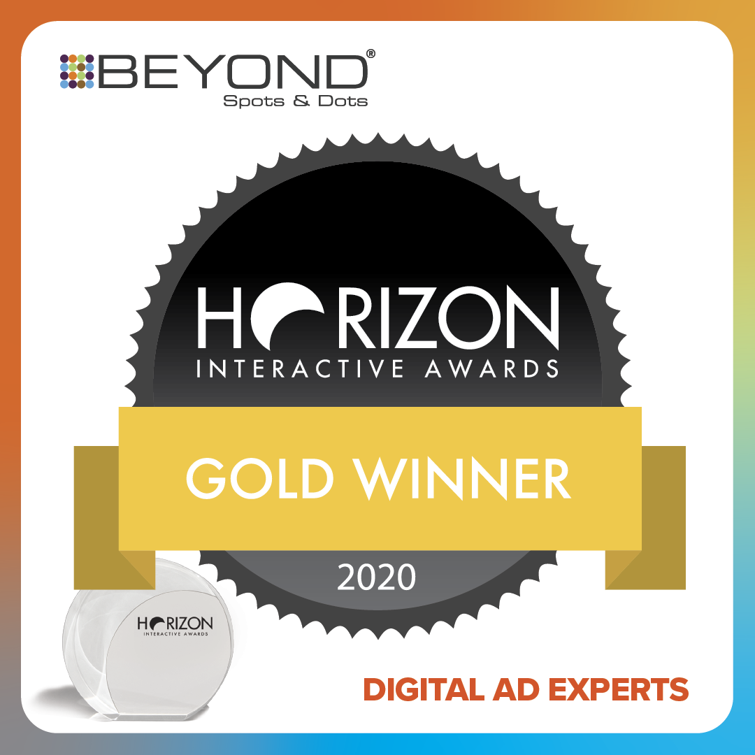 Beyond Spots & Dots Earns Gold Award for Excellence in Social Media Advertising