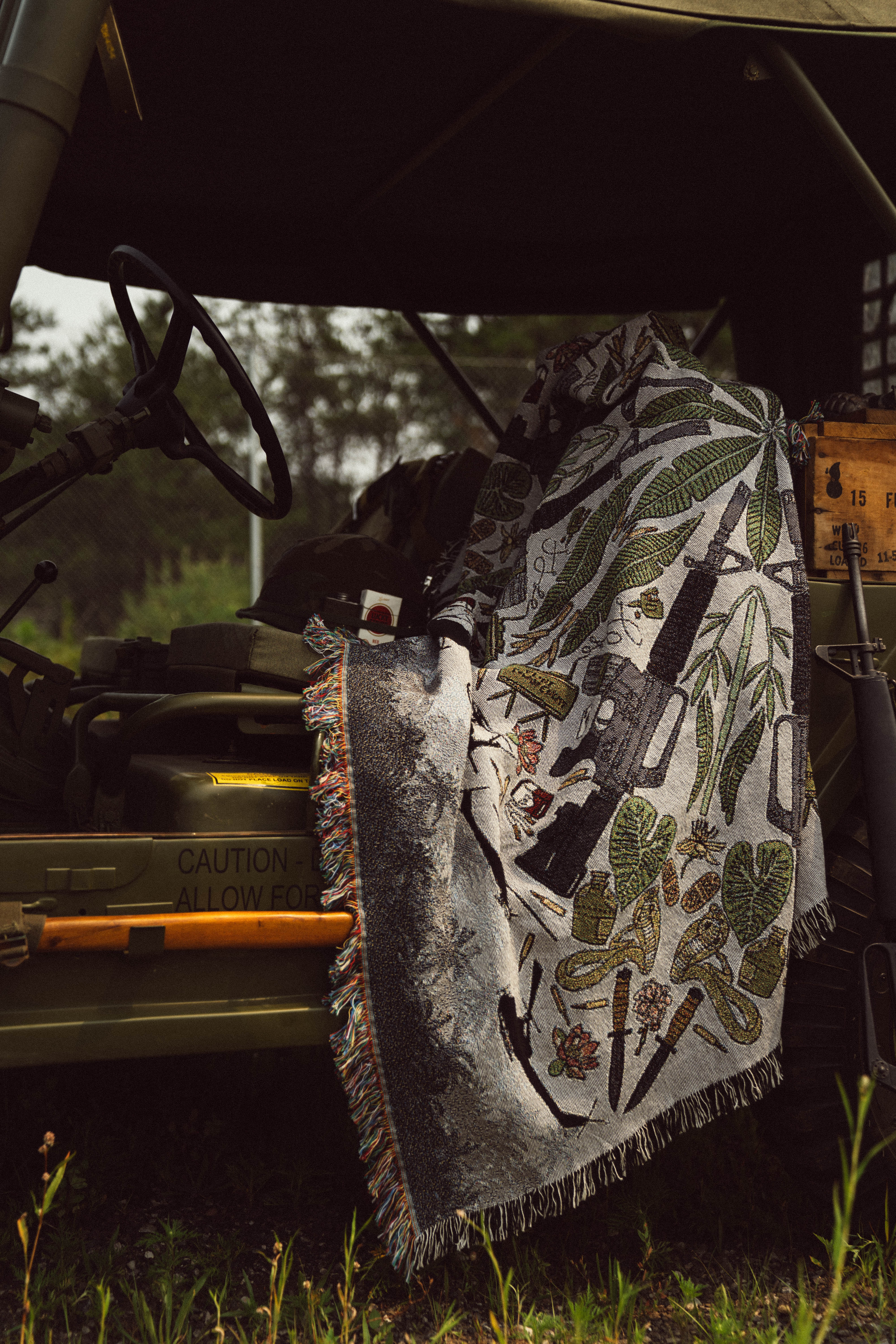 Kitfox Design Group Releases The Vietnam Throw Blanket