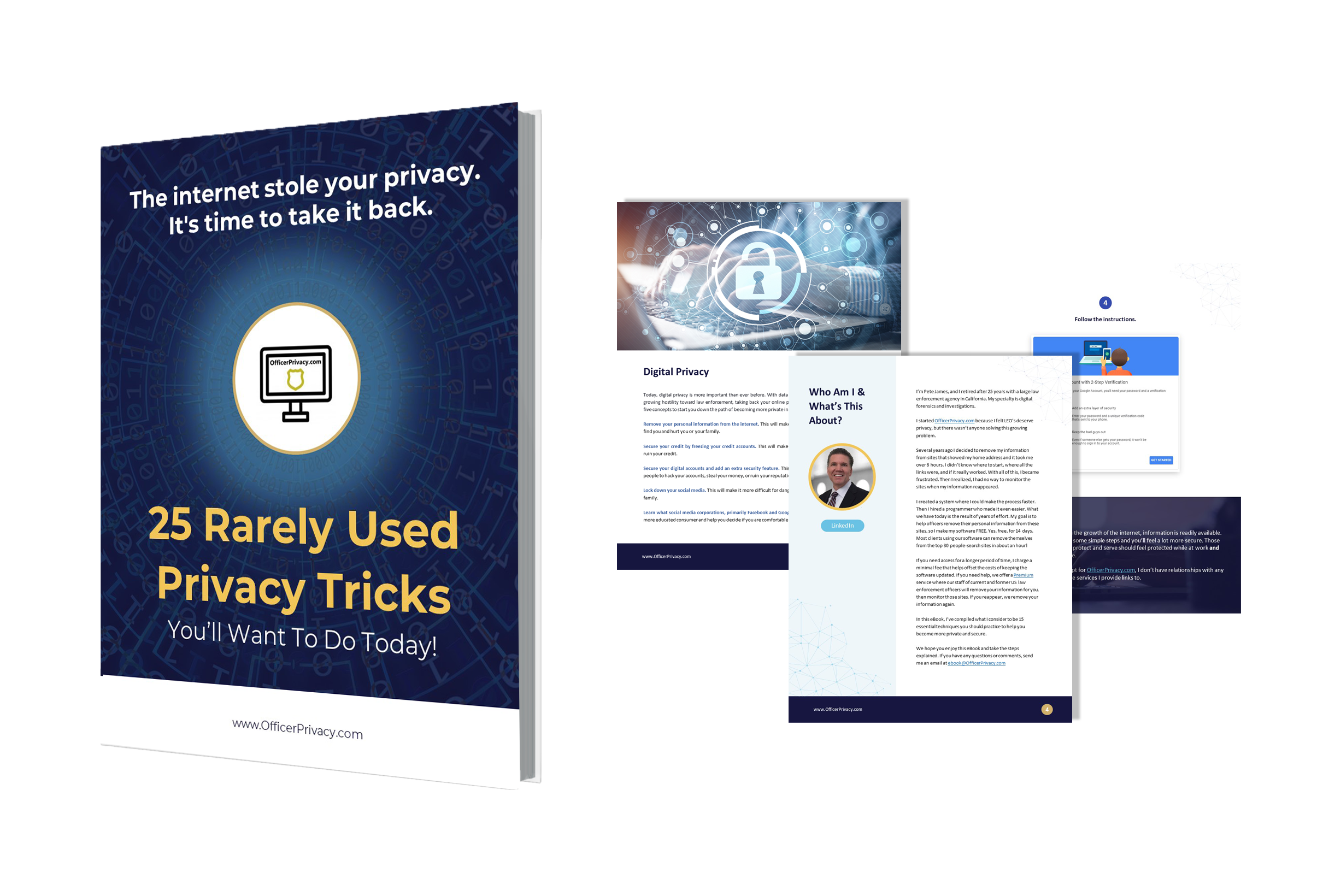 OfficerPrivacy.com Updates Their Already Successful e-Book with New Rarely Used Online Privacy Tricks