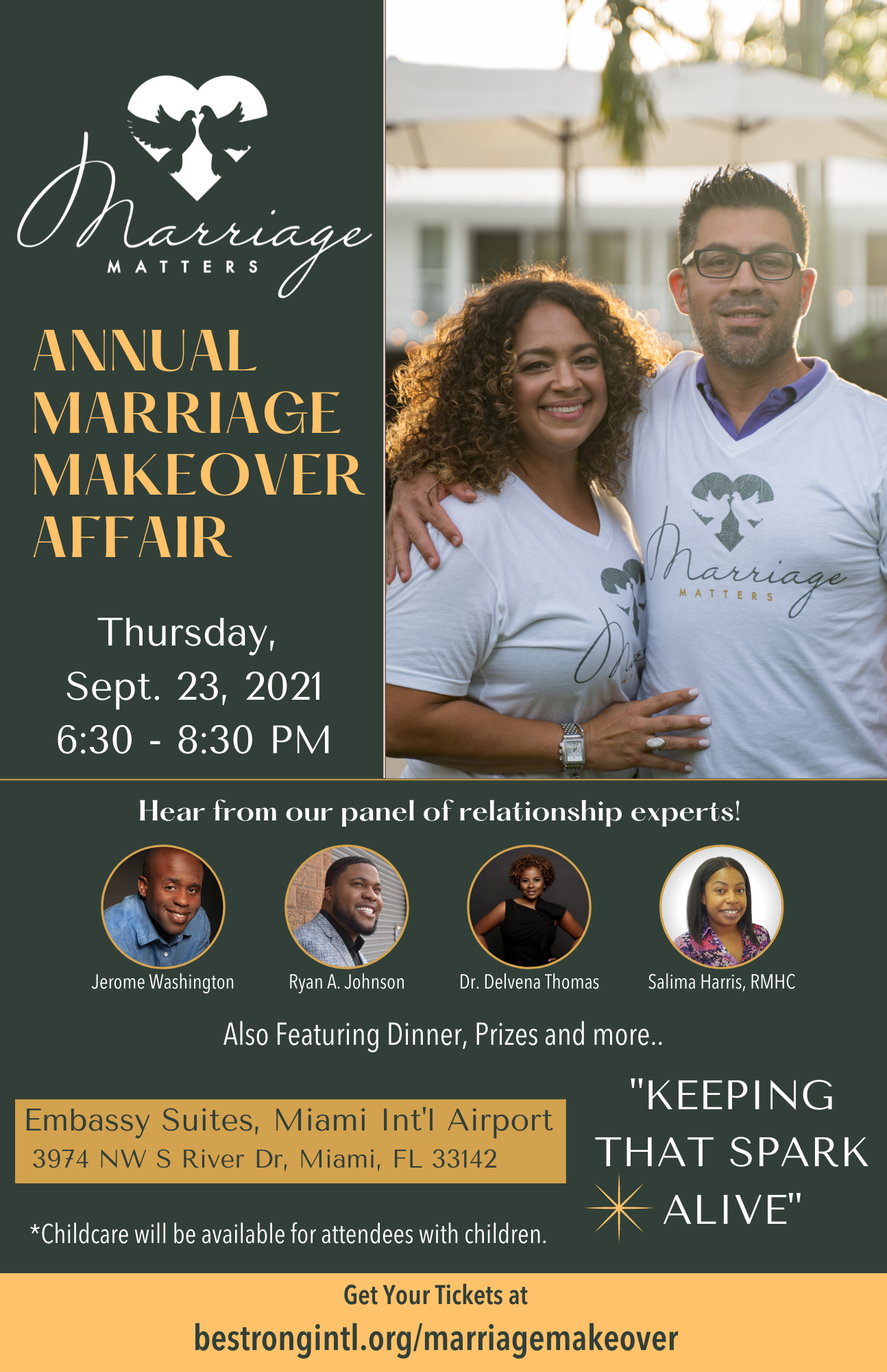 Relationship Experts to Share Insight During Marriage Makeover Affair