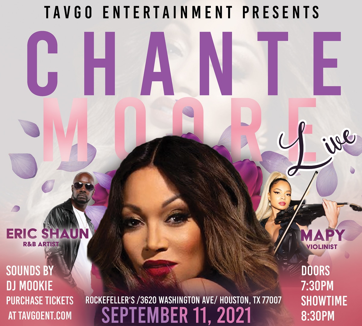 Multi-Award Winning R&B Hummingbird Chante' Moore Live in Concert Powered by TavGo Entertainment