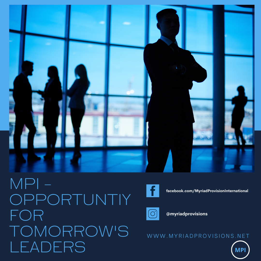 Myriad Provisions International Gives Opportunity for Tomorrow's Leaders