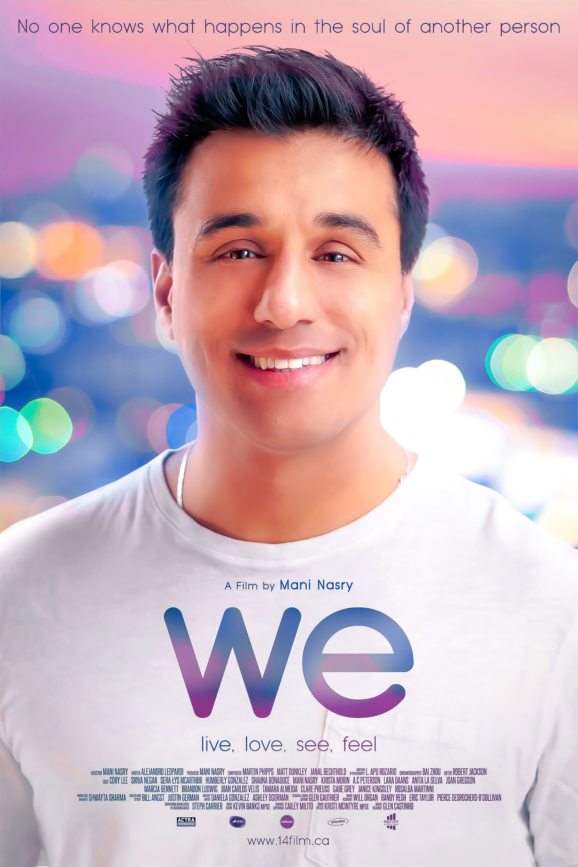 Mani Nasry's 14 Film Released the Film "We" (2021) on Immigration, Equality, Diversity and Unity. Available on Amazon Prime, Google Play and Vudu.