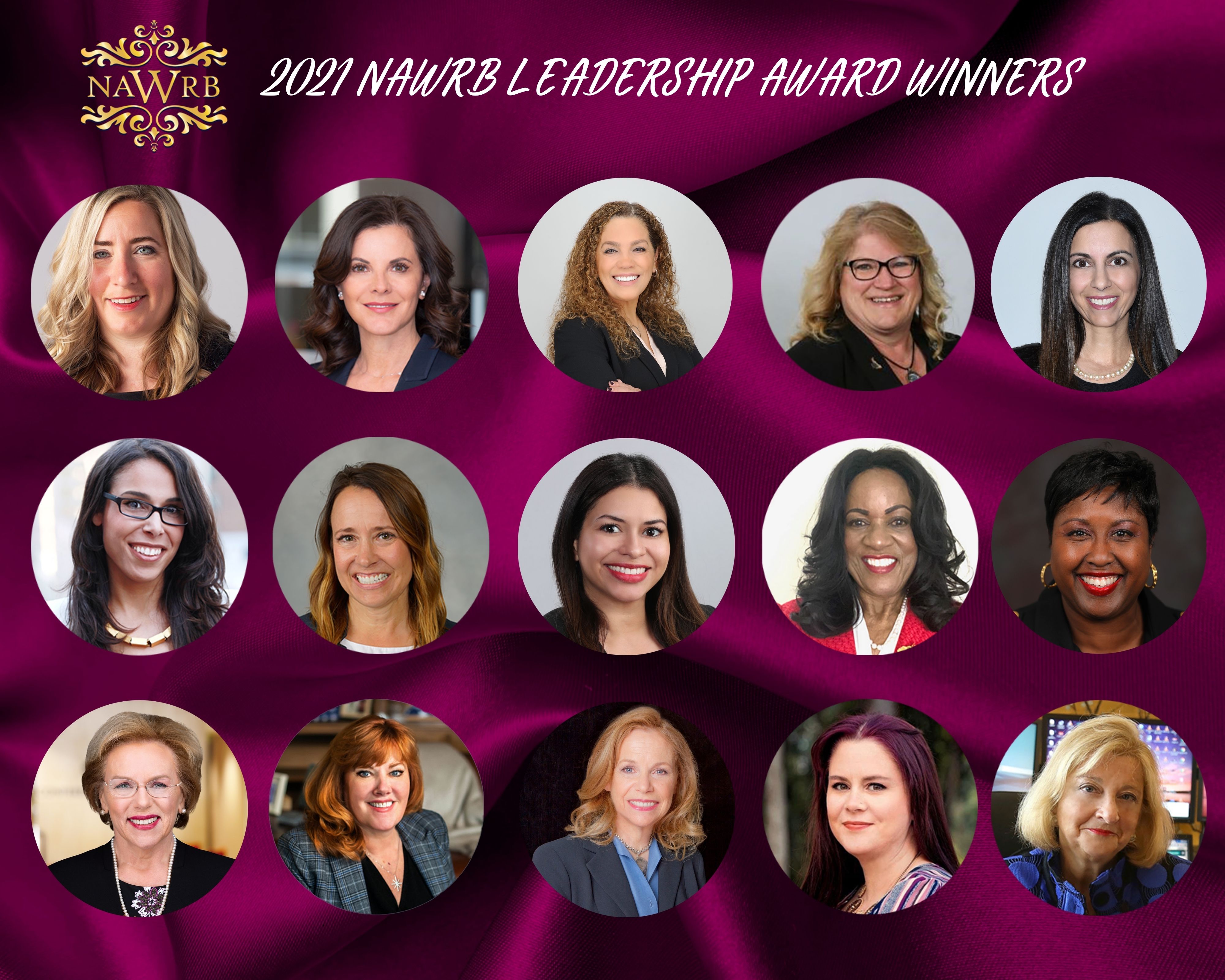 Presenting the 2021 NAWRB Leadership Award Winners