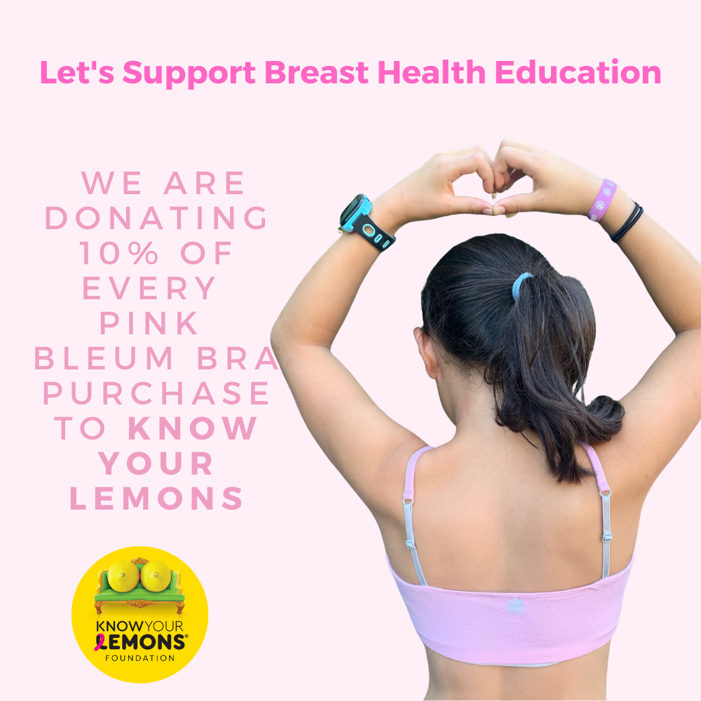 Bleuet Partners with Know Your Lemons for Breast Cancer Awareness Month 