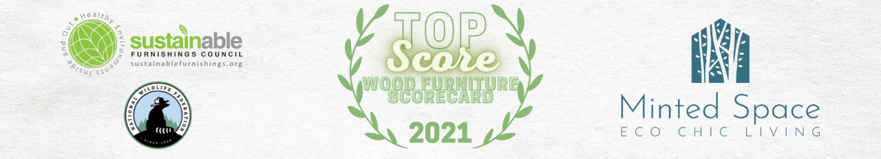 Minted Space™ Awarded “Top Scorer” Award by the National Wildlife Federation and Sustainable Furnishings Council