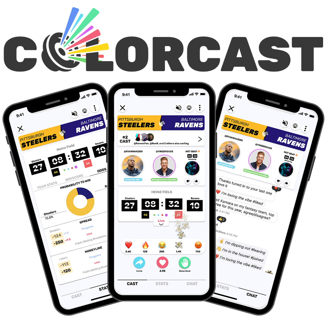 Colorcast Raises $1.5M; Features NFL Athletes and Celebrities