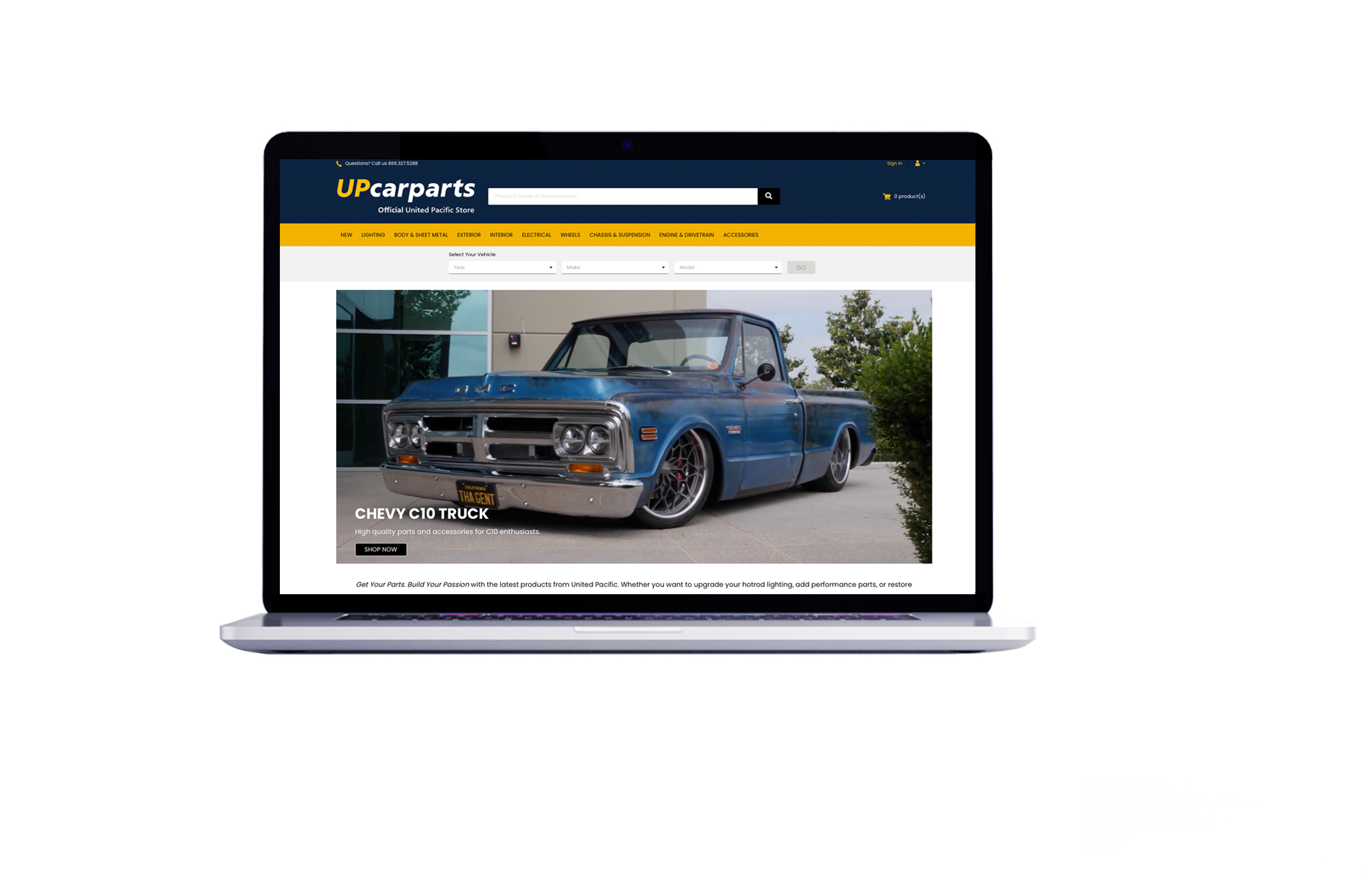 United Pacific Launches Newly Redesigned UPcarparts Online Store