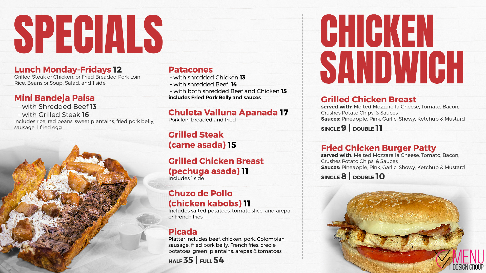 Menu Design Group Releases New Upscale Fast Casual Digital Menu Board Systems