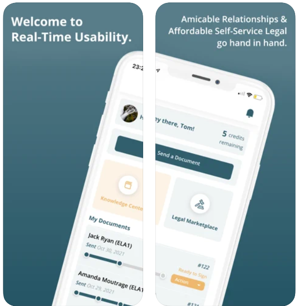 Introducing goNDA, a Legal Self-Service Mobile Application, Providing Accessibility for Everyone