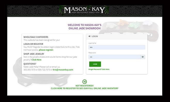 Mason-Kay Jade Launches Online Jade Showroom Update