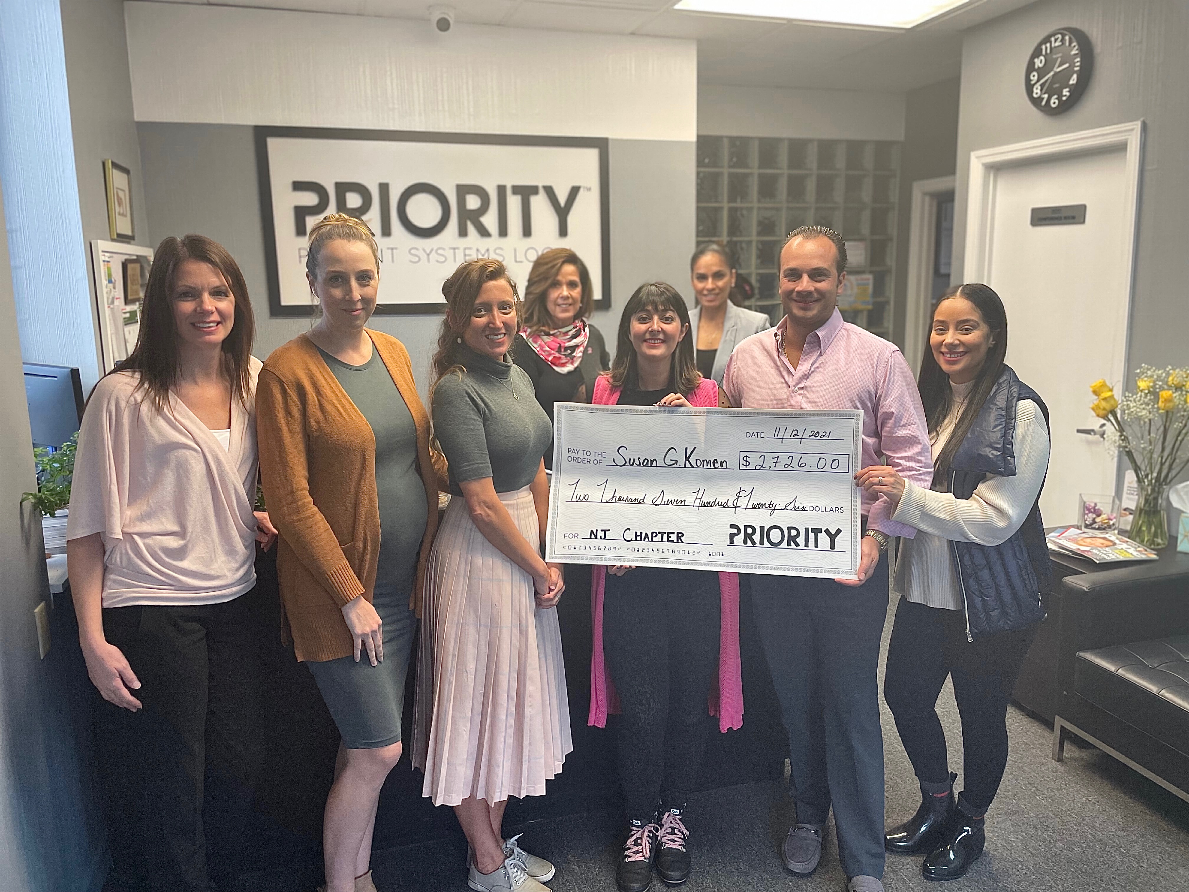 Priority Payments Local Joins the Fight Against Breast Cancer