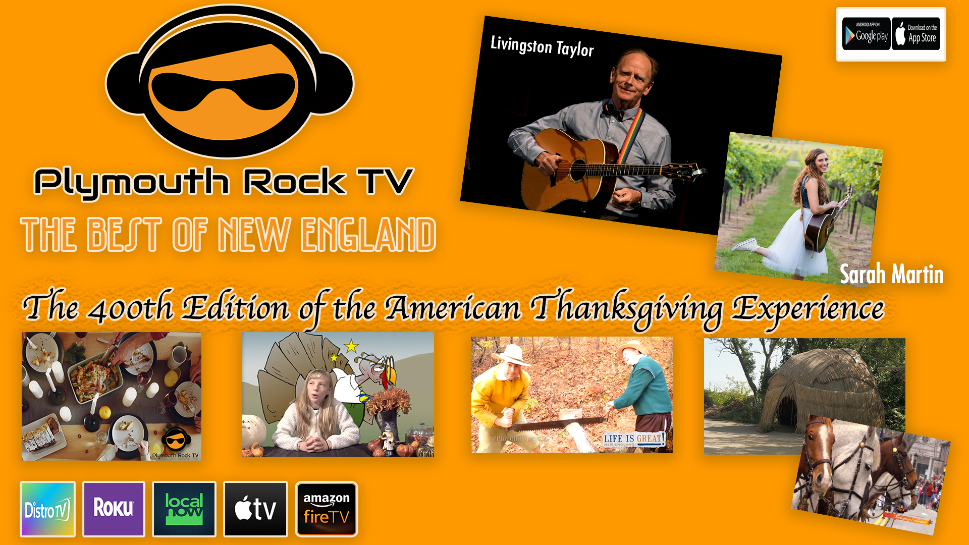 Join Plymouth Rock TV for "An American Thanksgiving Experience," Edition #400