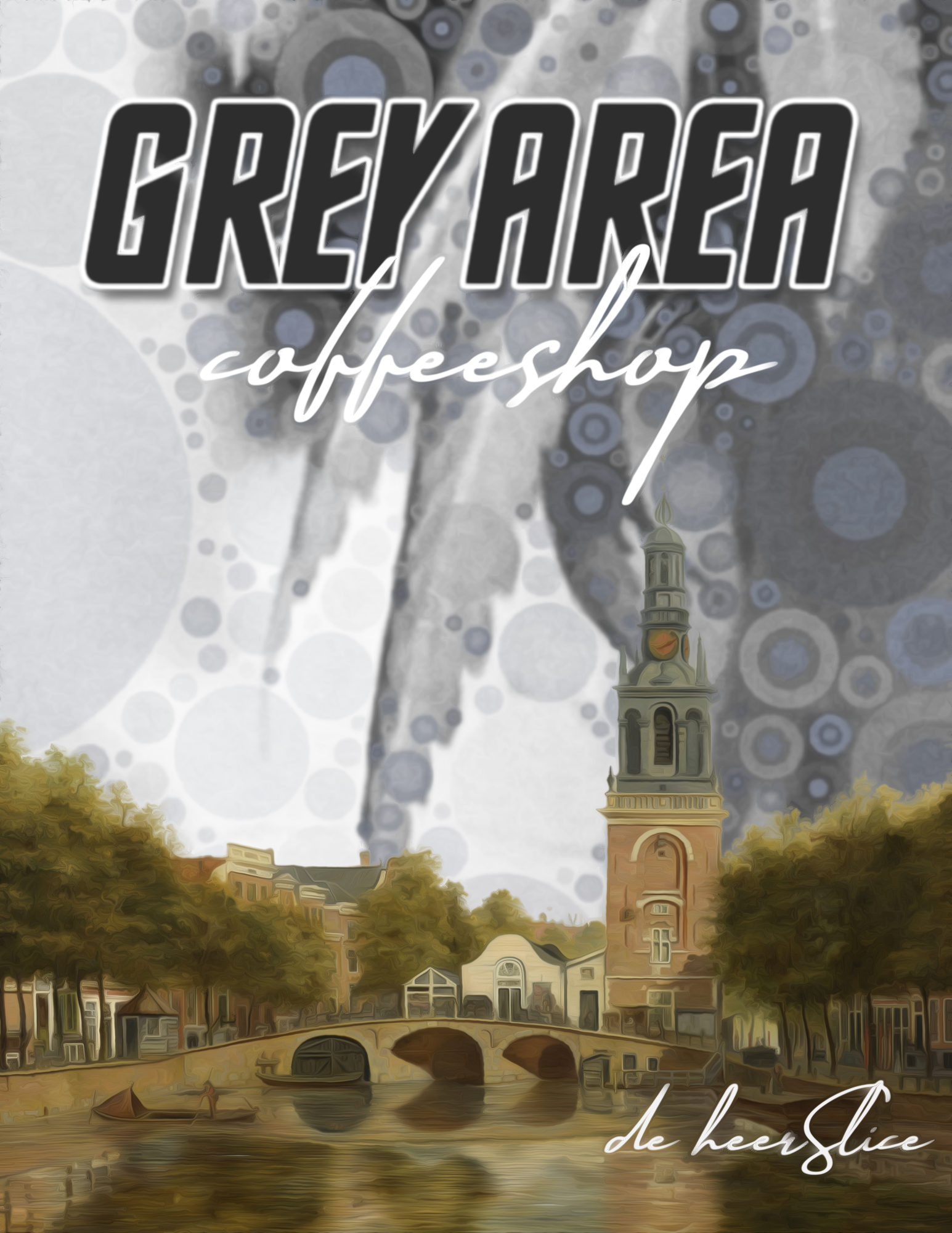 Grey Area Coffeeshop - Debut Novel from Leliestraat Press Available Now in Digital and Print Formats