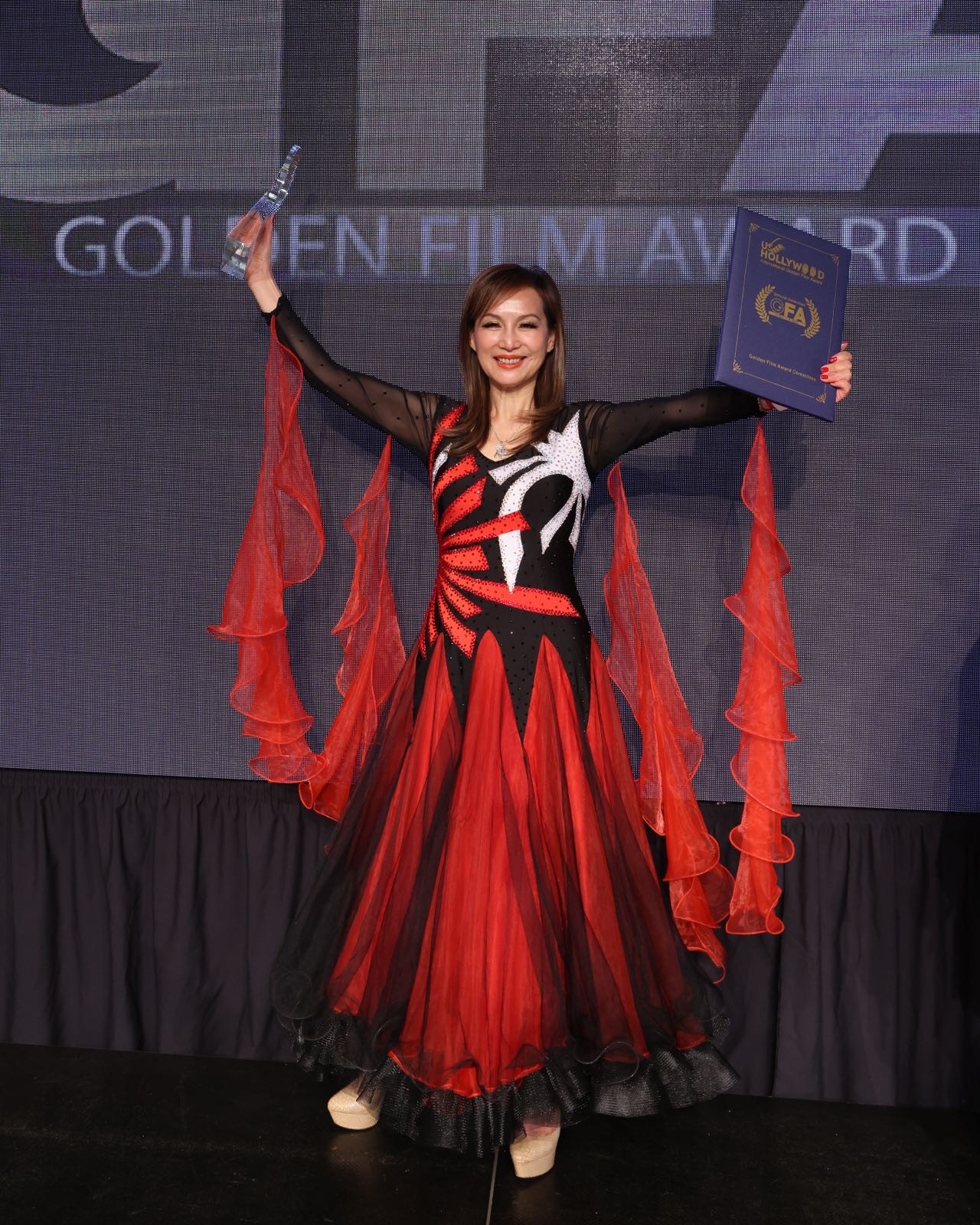 Philanthropist, Producer Lily Lisa, Named Second Time as Golden Film Awards Goodwill Ambassador