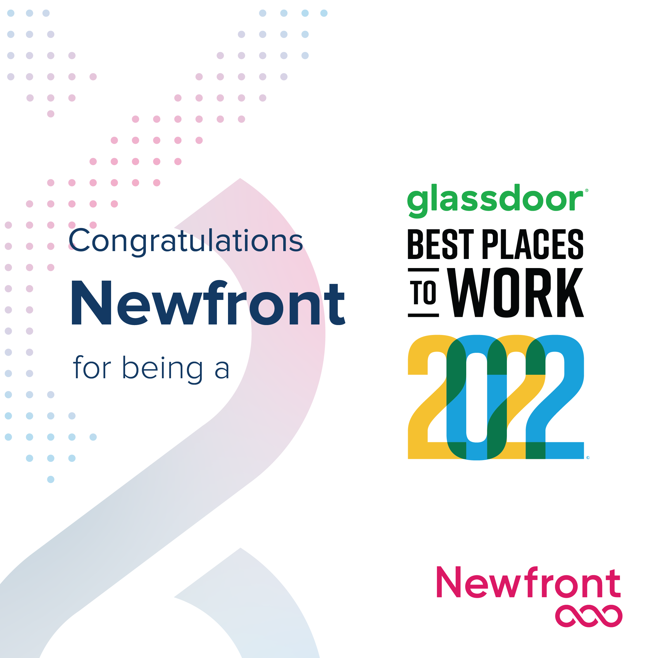 Newfront Honored as One of Glassdoor's Best Places to Work in 2022