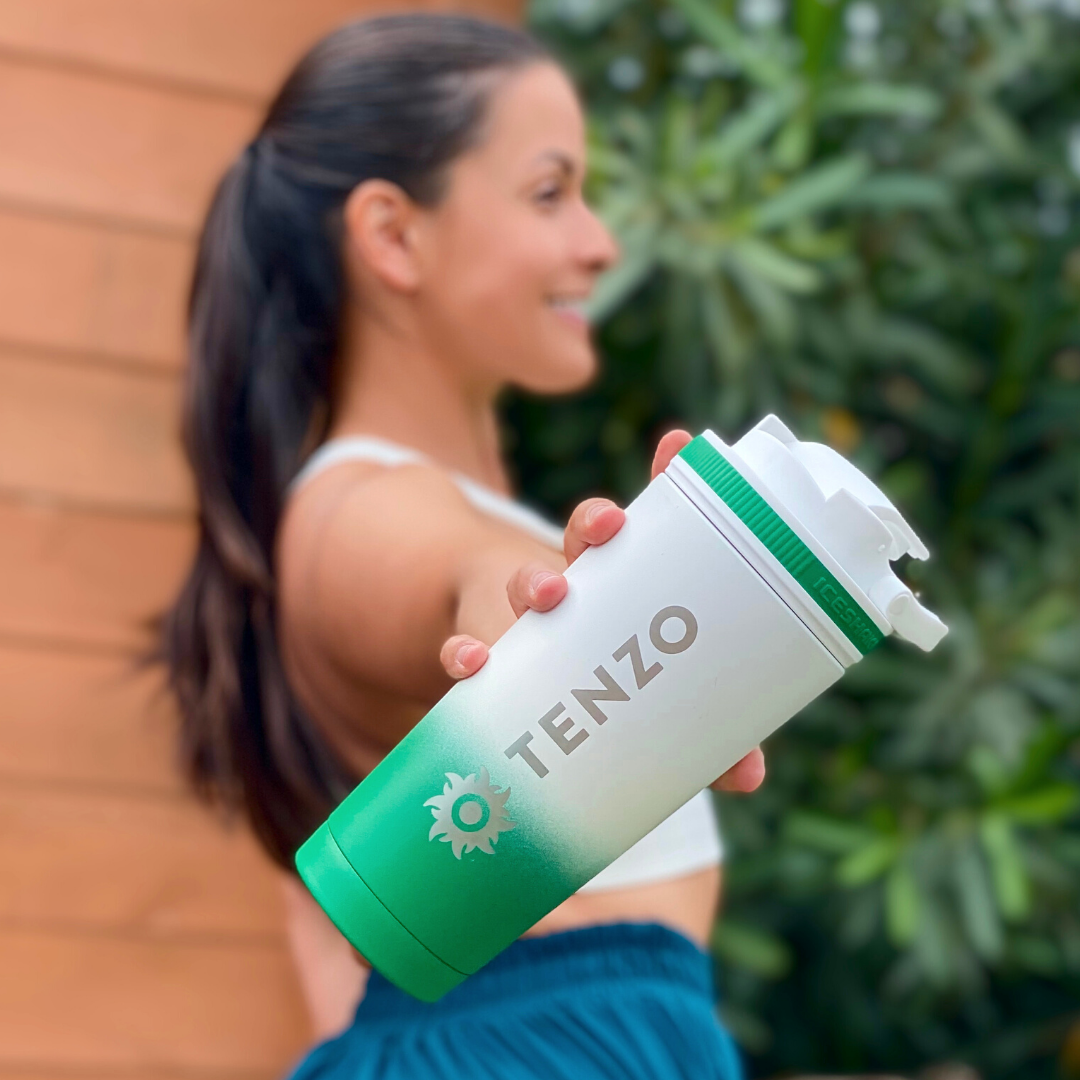 Tenzo Launches a Matcha Shaker Bottle, Partnering with Gronkowski Brothers'  Brand, Ice Shaker 