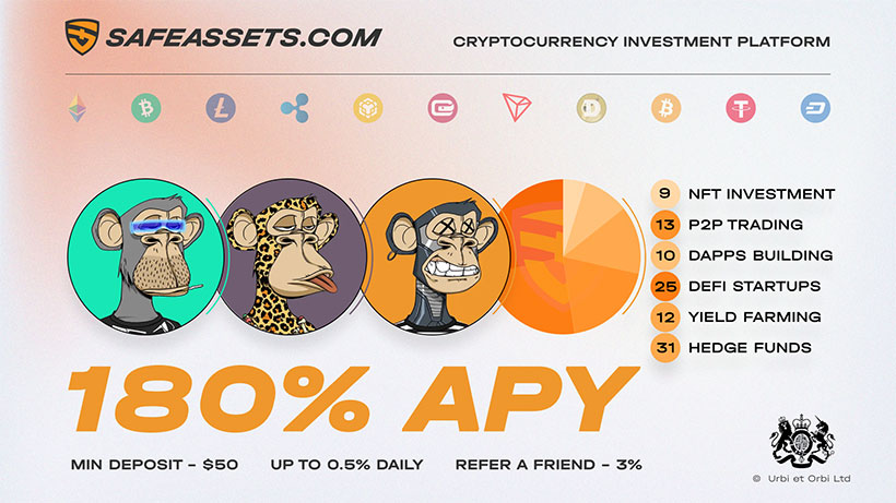 Urbi et Orbi LTD Launches Its Investment Platform SafeAssets.com