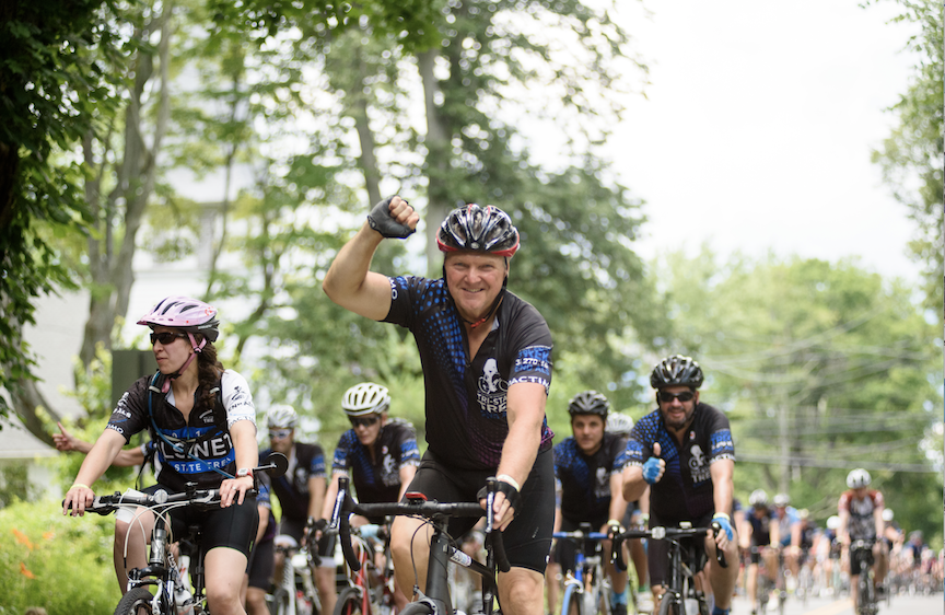 Cyclists Support ALS Research with 3-Day, 270-Mile Ride from Boston to Greenwich in Tri-State Trek