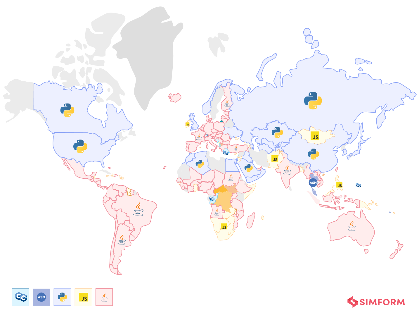 Java Becomes the Most Searched Language on Google in 80 Out of 162 Countries