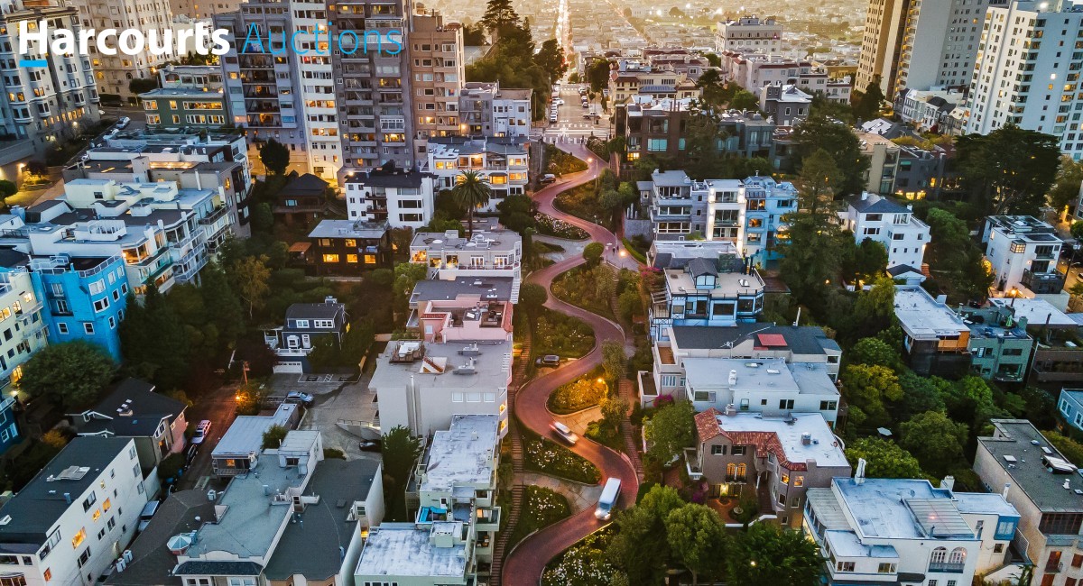 Harcourts Auctions Takes on San Francisco's Iconic Lombard Street