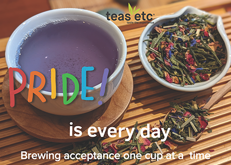 Teas Etc.’s PRIDE Green Tea Blend Does Double Duty Supporting Local and National Programs for LGBTQ Youth