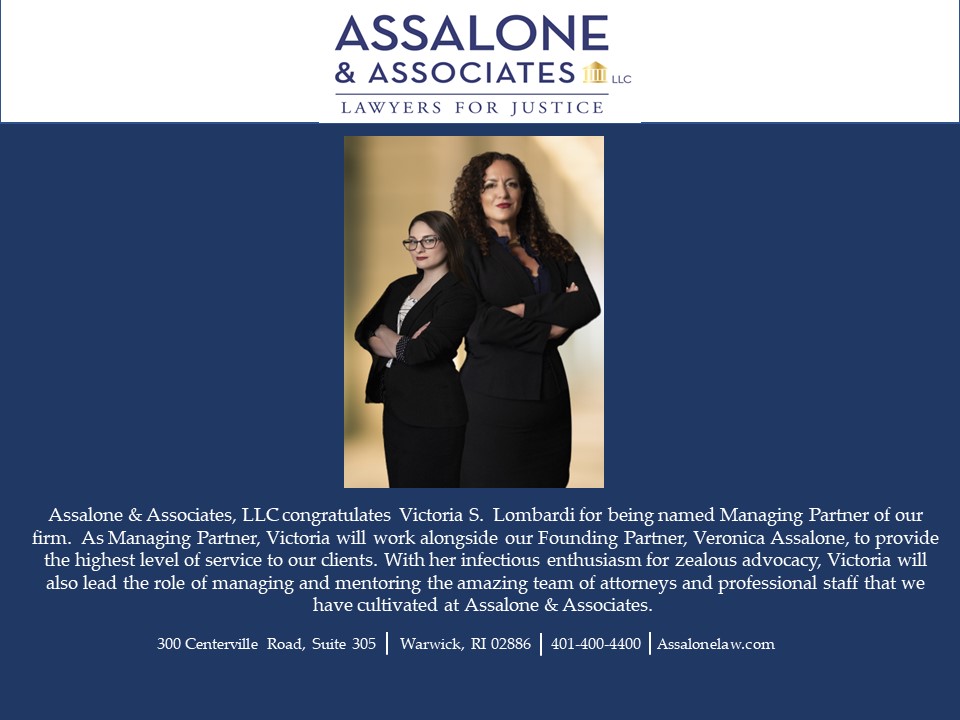 Assalone & Associates, LLC Announces New Managing Partner