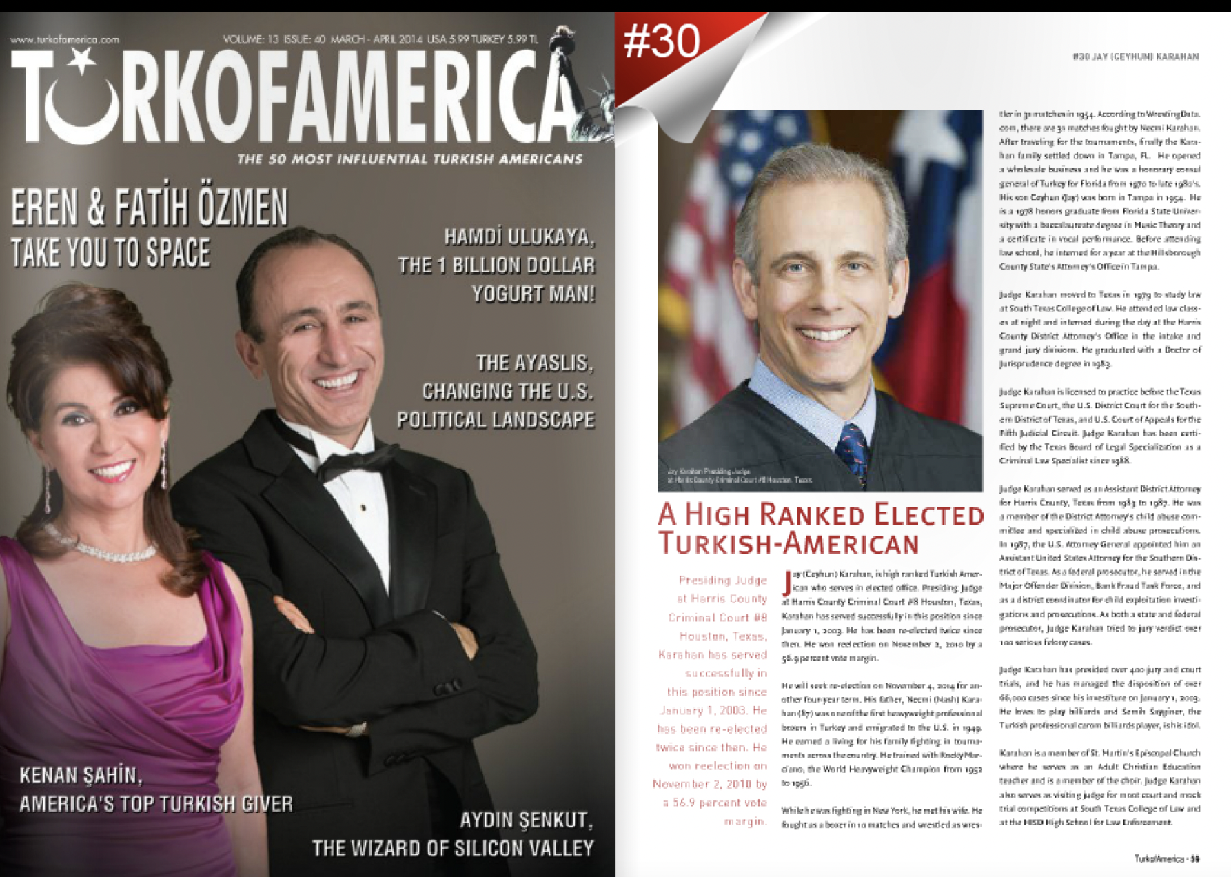 İlk Türk-Amerikan dergisi: Turk of America