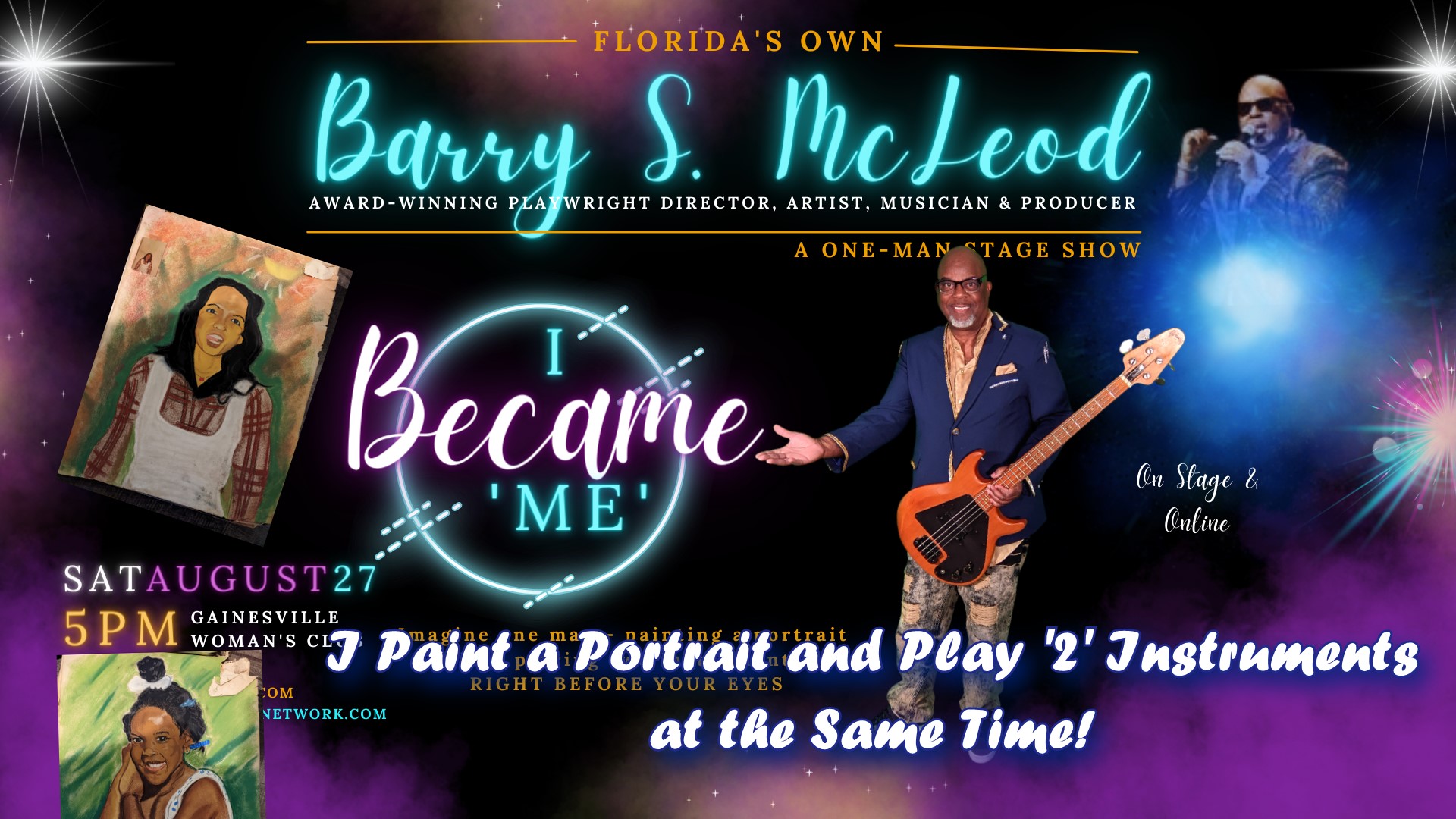 “I Became Me”: Award-Winning Barry S. McLeod Presents