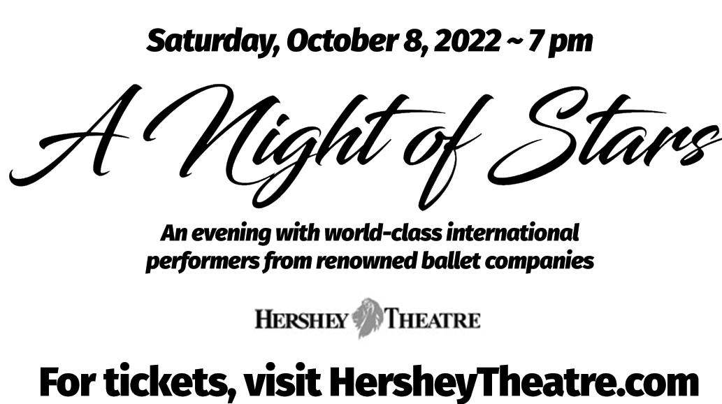 International Ballet Stars to Perform in Hershey, PA