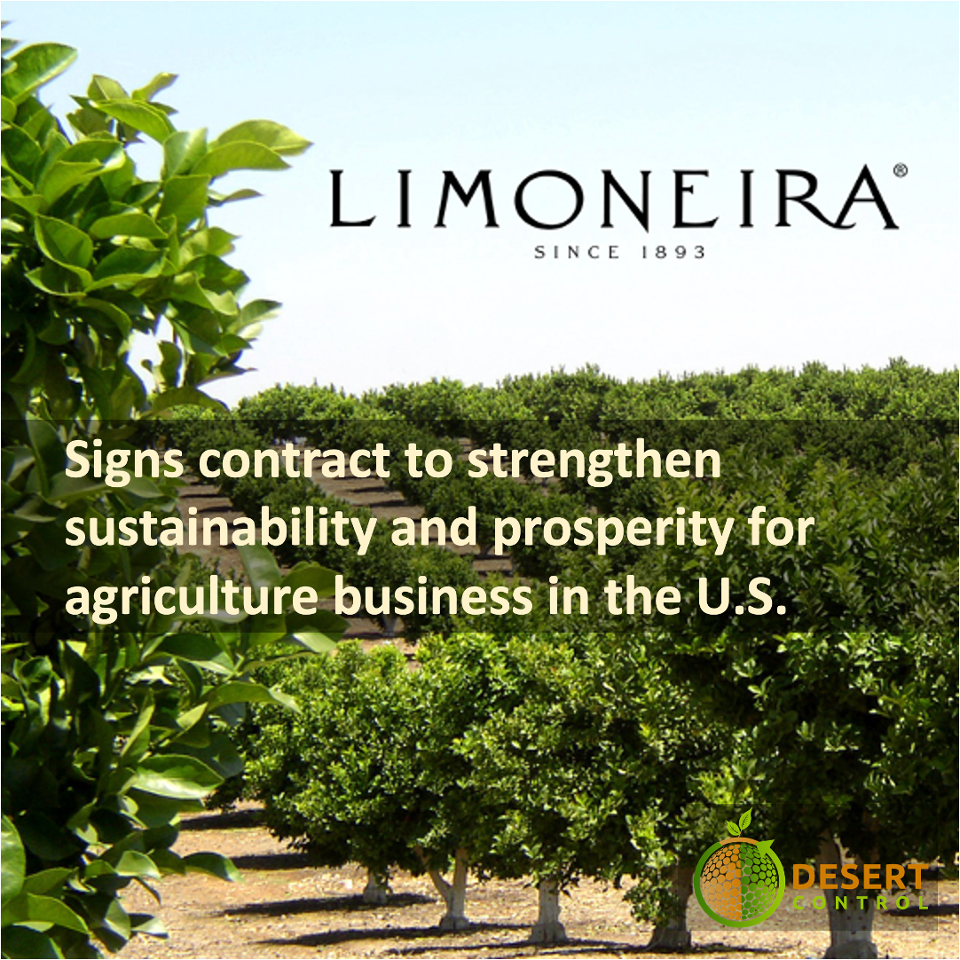 Desert Control Signs Contract with Limoneira Company to Strengthen Sustainable Climate-Smart Agriculture in the U.S.