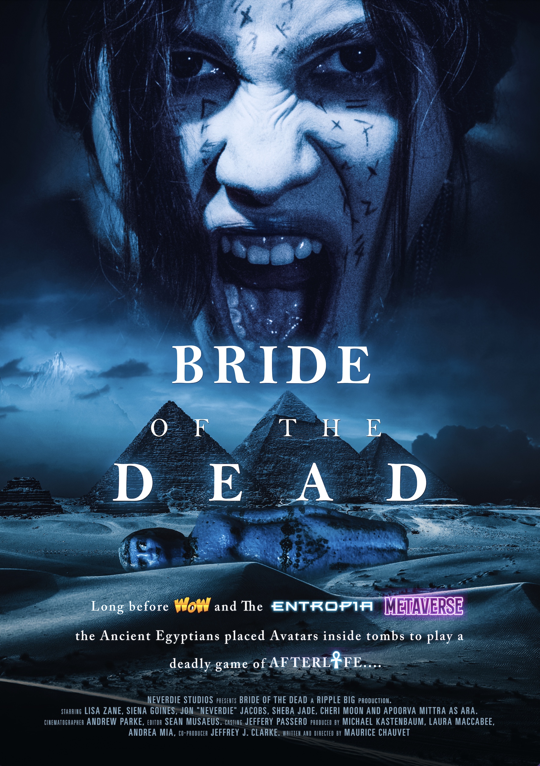 "Nightmare on Elm Street" Star Lisa Zane Leads Egypt Horror Film “Bride of the Dead”