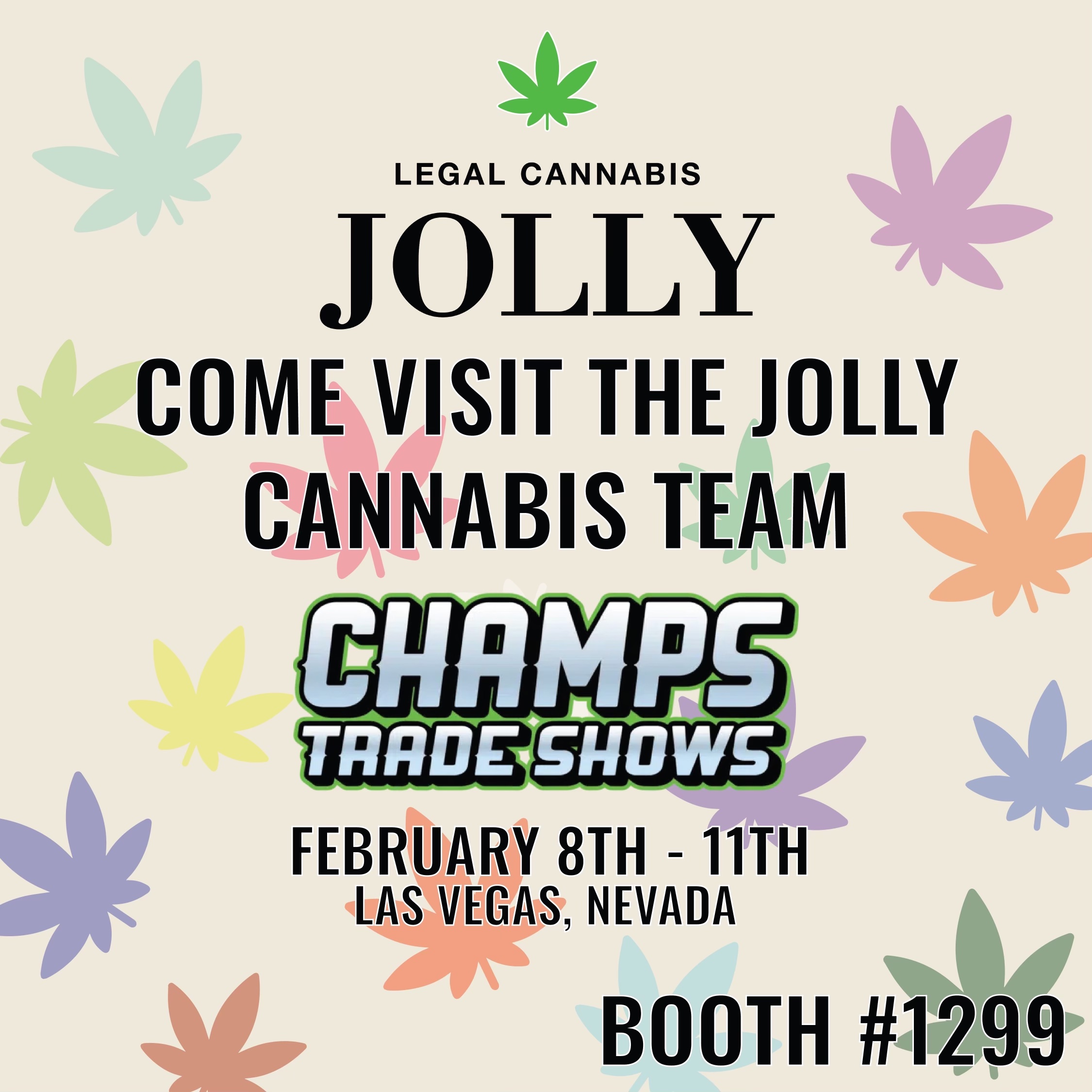 Jolly Cannabis to Exhibit at Champs Trade Show 2023