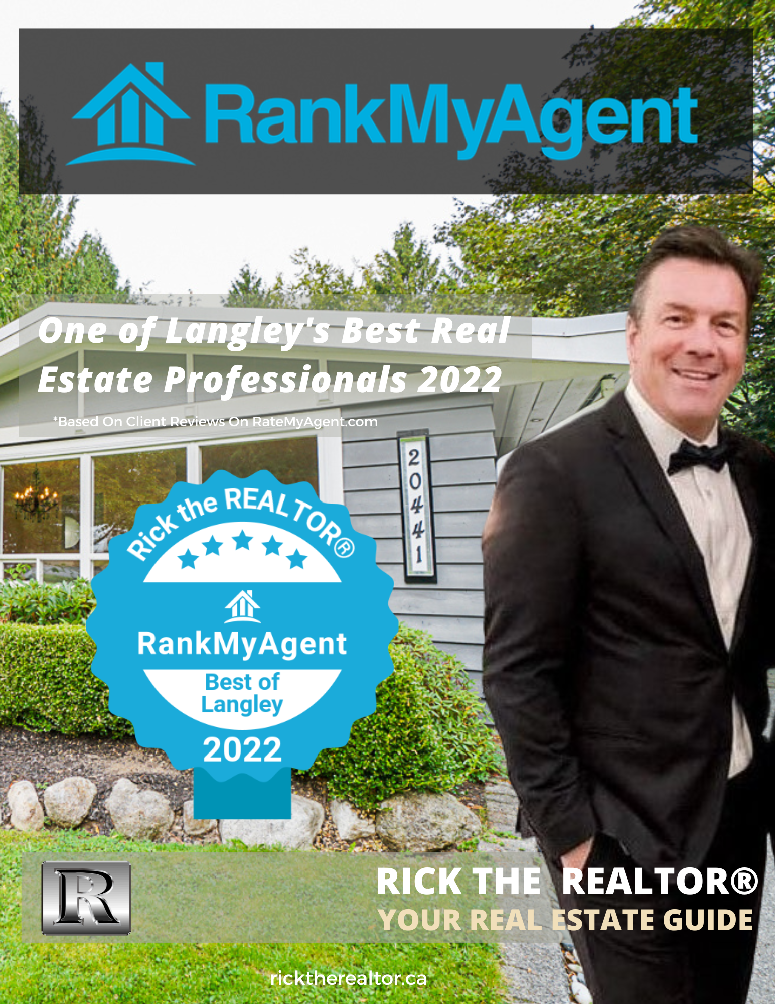Langley REALTOR® Named One of the Best Real Estate Professionals by RankMyAgent.com