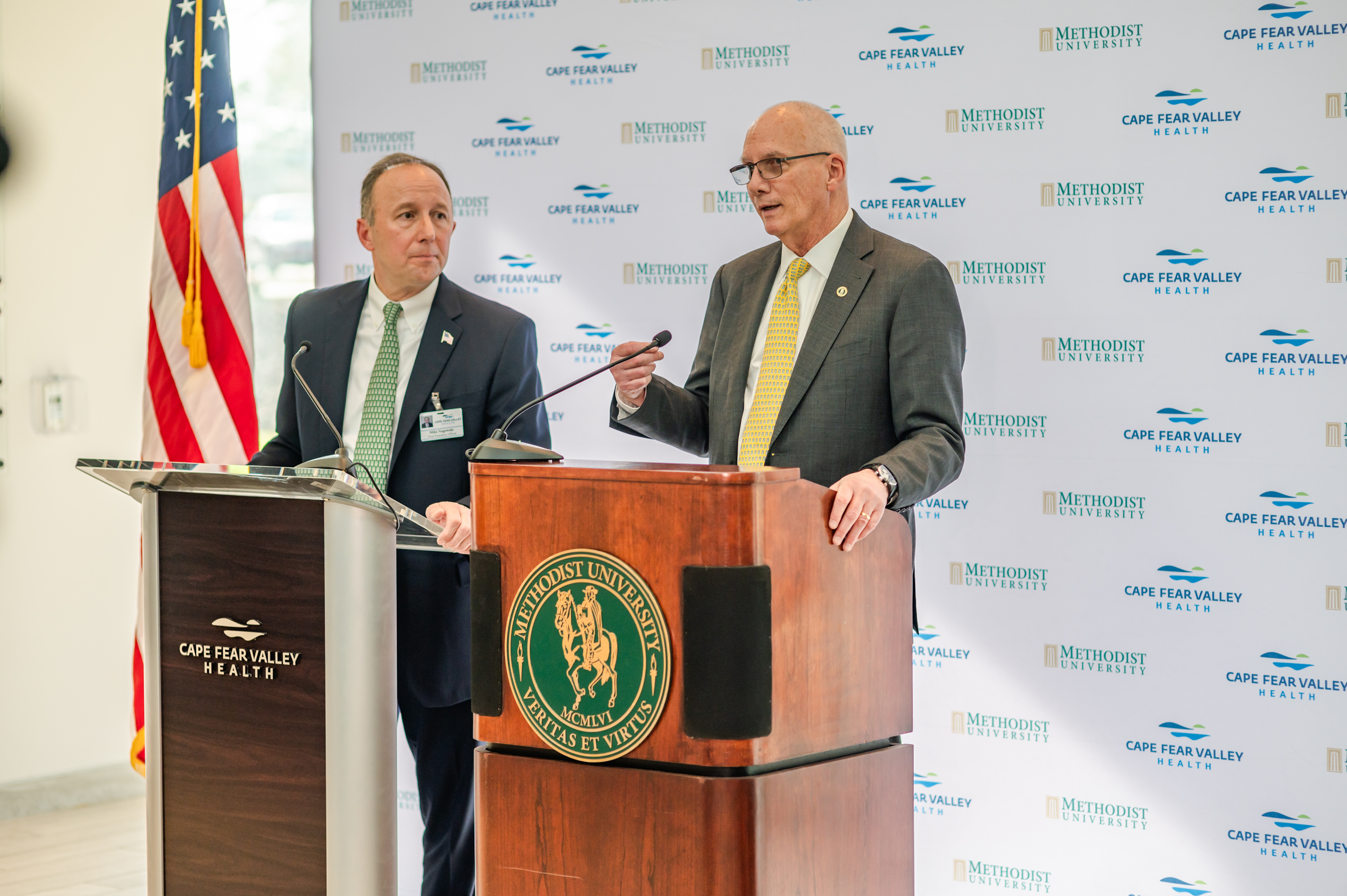 Methodist University and Cape Fear Valley Health Announce Partnership to Create a New Medical School