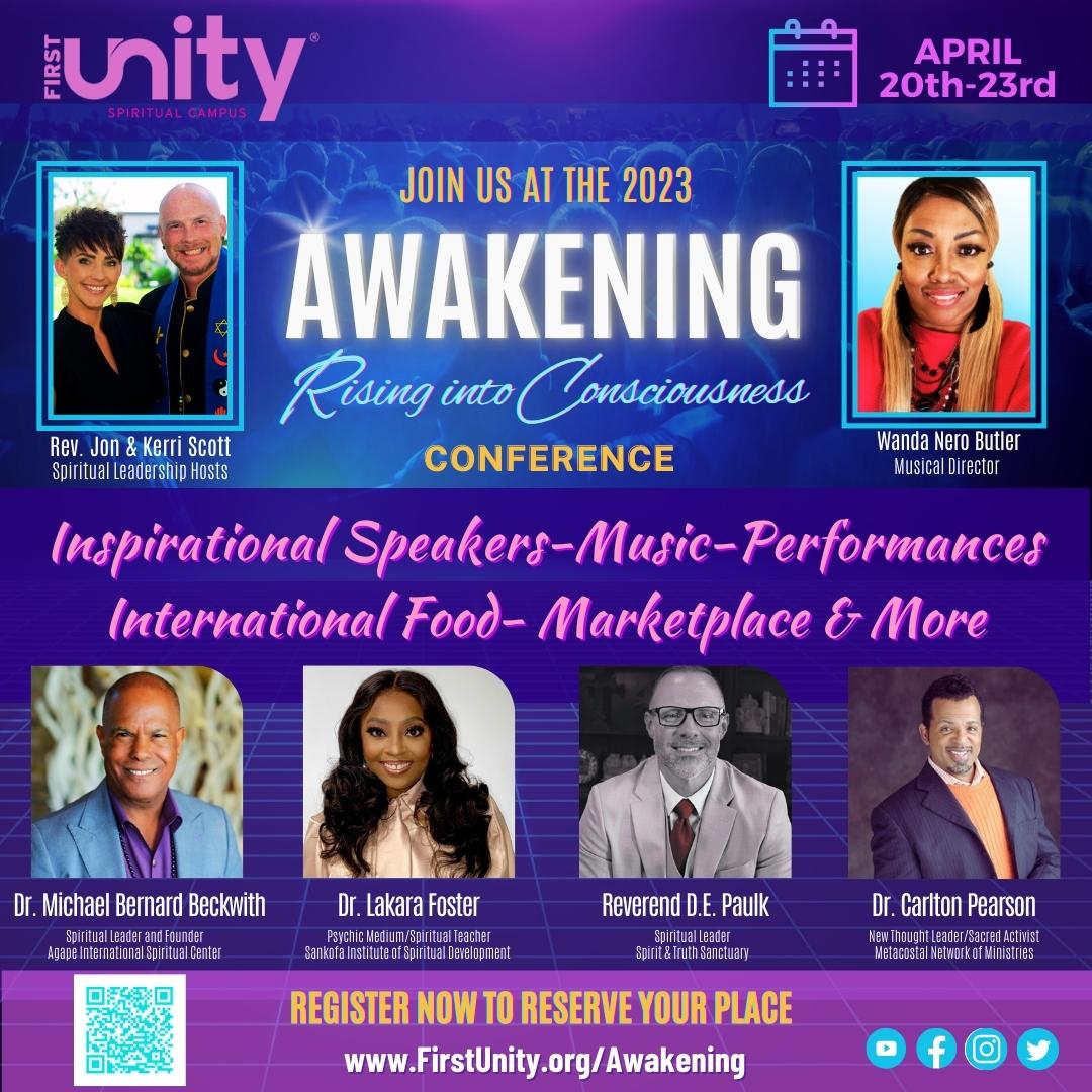 Expand Your Awareness at the Awakening Conference with Dr. Michael Bernard Beckwith and Dr. Carlton Pearson