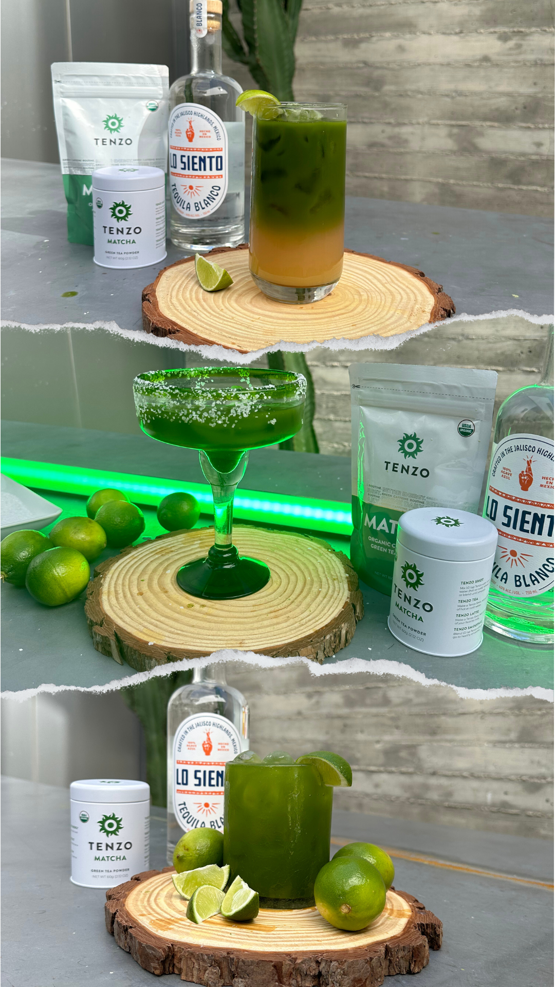 Tenzo Partners with Tequila Brand Lo Siento to Create Three Unique Cocktails for St. Patrick's Day Celebrations