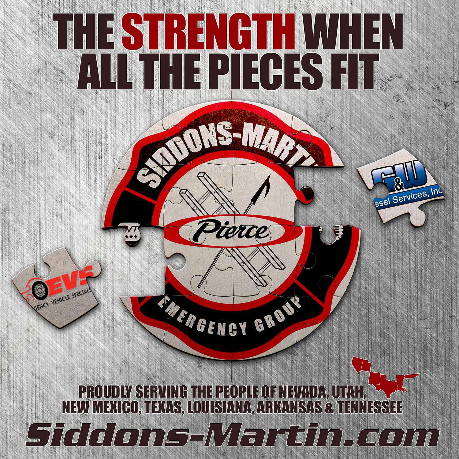 Siddons Martin Emergency Group Joins Together with G&W Diesel Service, Inc.
