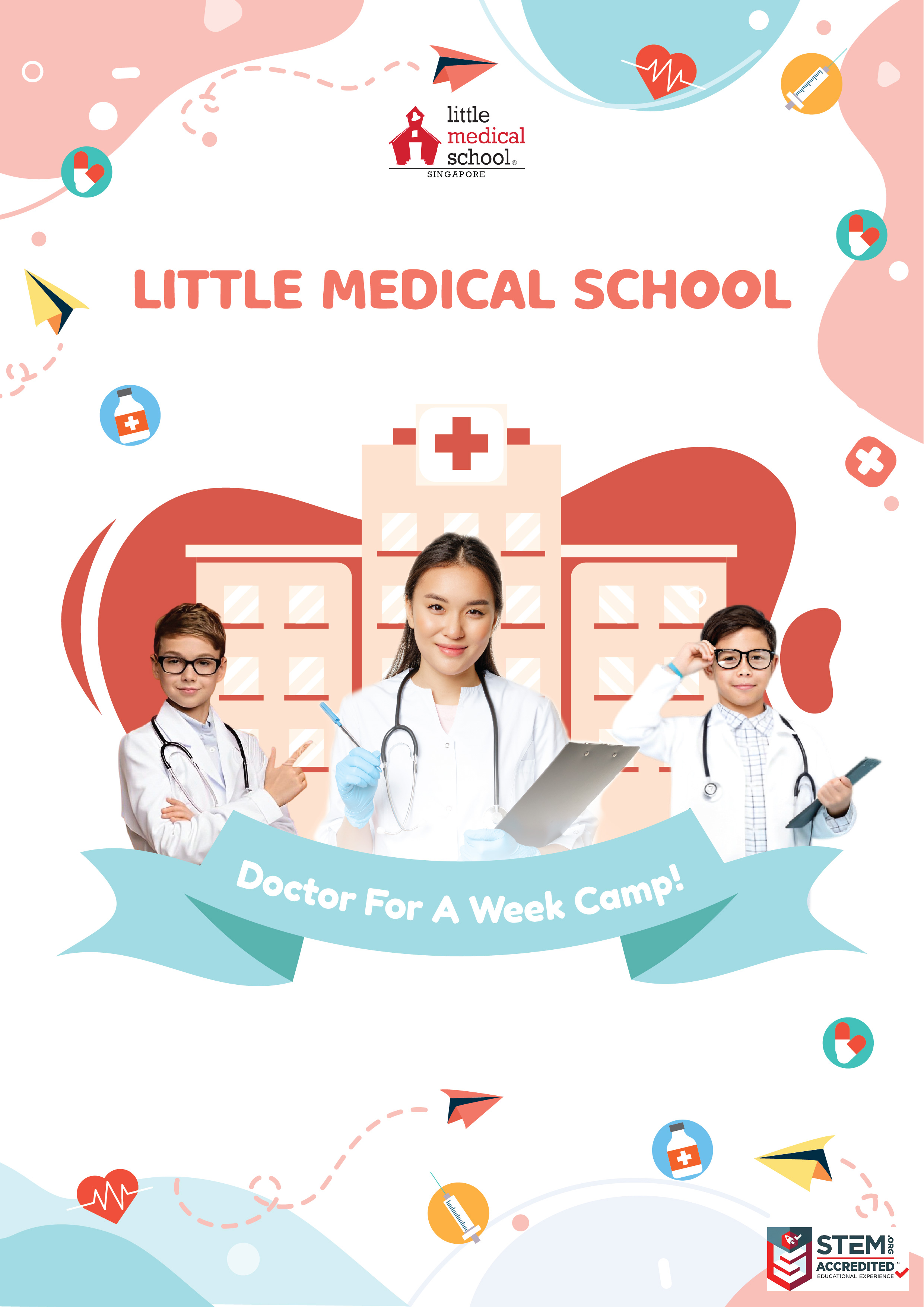Little Medical School SG Launches Fun-Filled “Doctor For A Week” Camp for Early Career Guidance