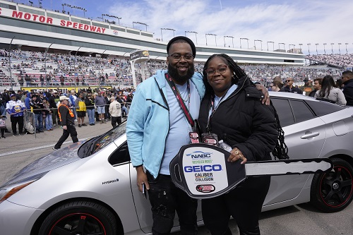 Four Las Vegas Families Receive Gift of Reliable Transportation at NASCAR Weekend at Las Vegas Motor Speedway