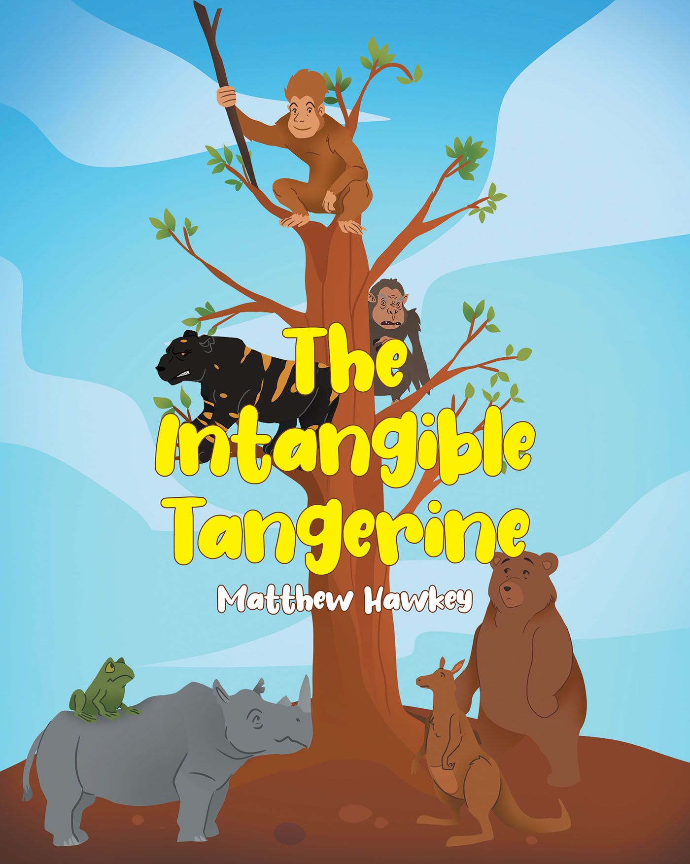 Matthew Hawkey’s New Book, "The Intangible Tangerine," is About a Bear Who Wakes Up from Hibernation and Can't Find Any Food in the Forest, But He Does Find New Friends
