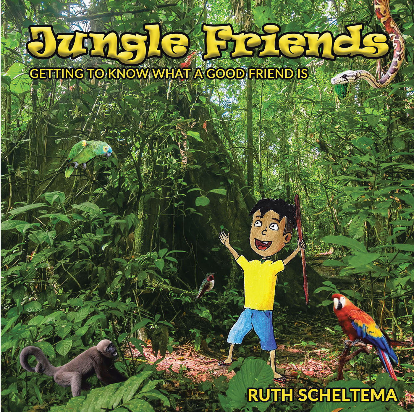 Ruth Scheltema’s Newly Released "Jungle Friends: Getting to Know What a Good Friend Is" is a Creative Learning Opportunity That Examines Quality Personal Traits