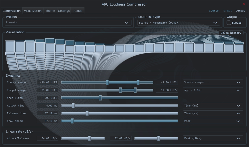 Introducing the APU Loudness Compressor Plug-in: a Revolutionary Approach to Audio Compression