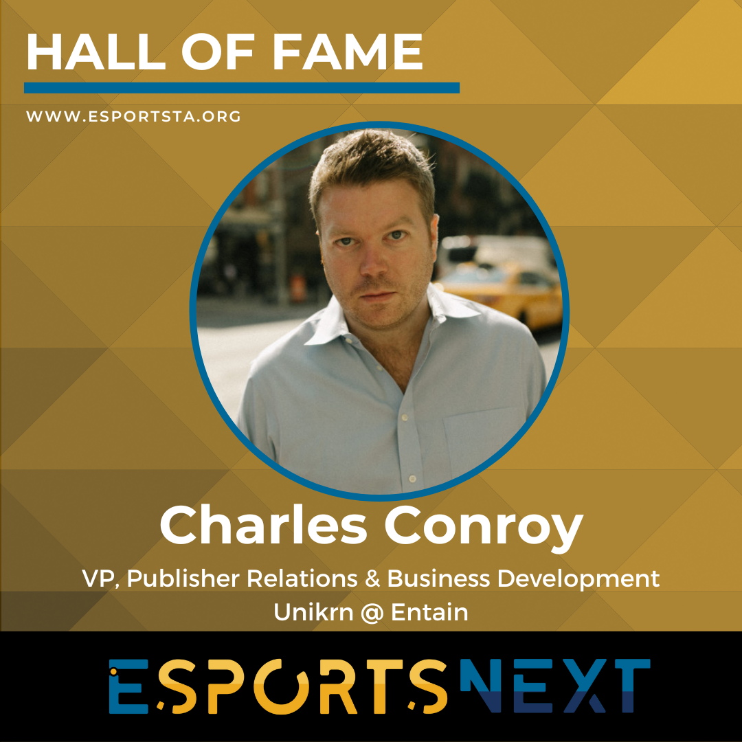 Charles Conroy Elected to Esports Hall of Fame