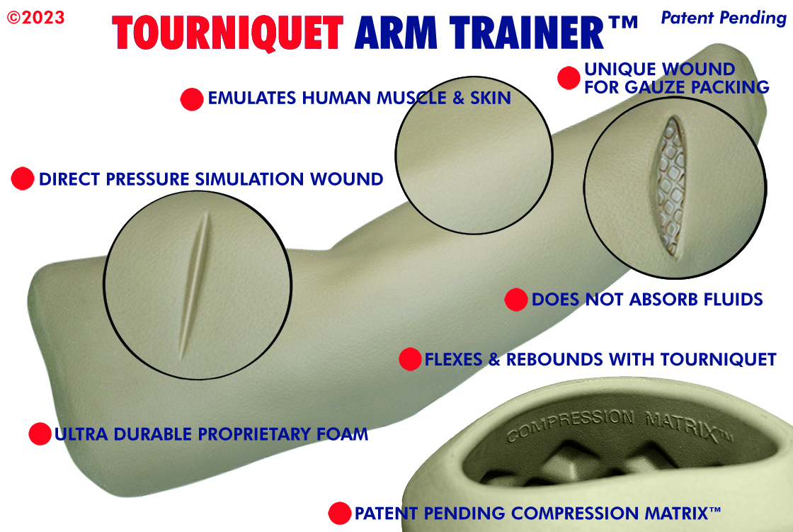 New First Aid Tourniquet Arm Trainer Revealed