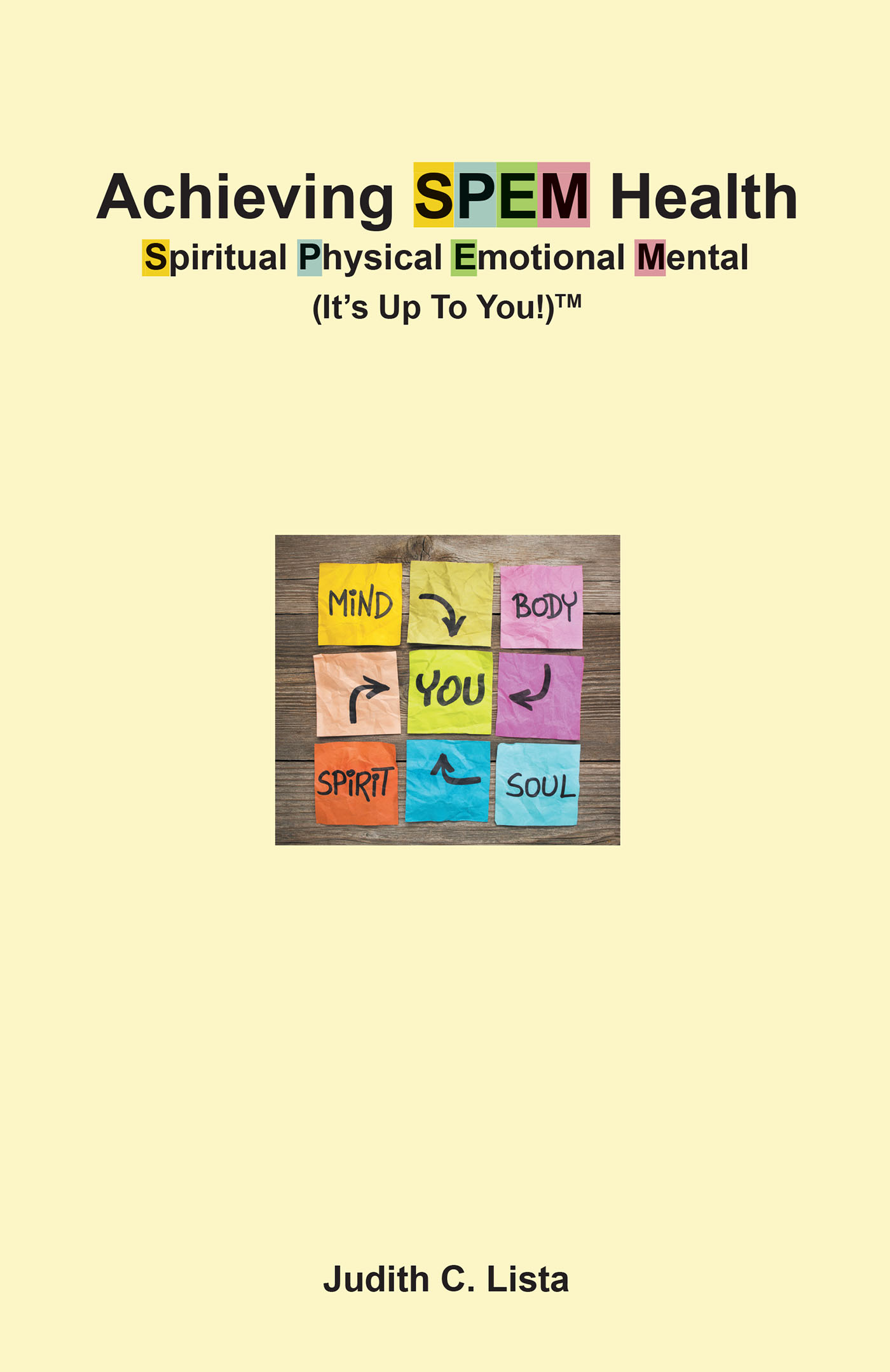 Judith C. Lista’s Newly Released “Achieving SPEM Health Spiritual Physical Emotional Mental (It’s Up to You!) TM” is a Resource to Improve Mind, Body, and Spirit Health
